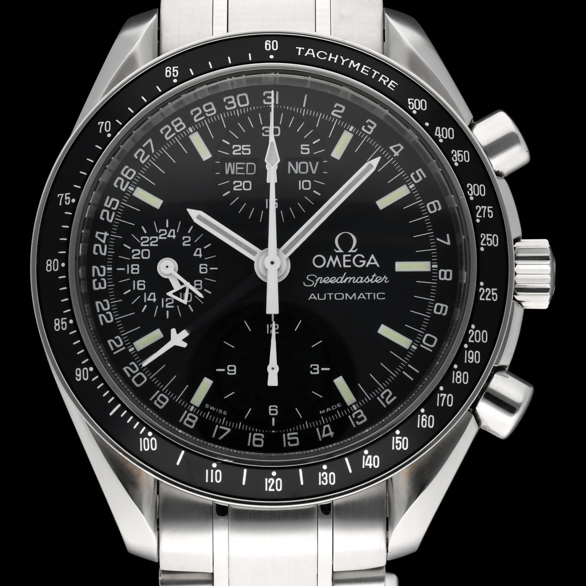 Omega Speedmaster Day Date 3520.50.00 - 1998 - Omega horloge - Omega kopen - Omega heren horloge - Trophies Watches