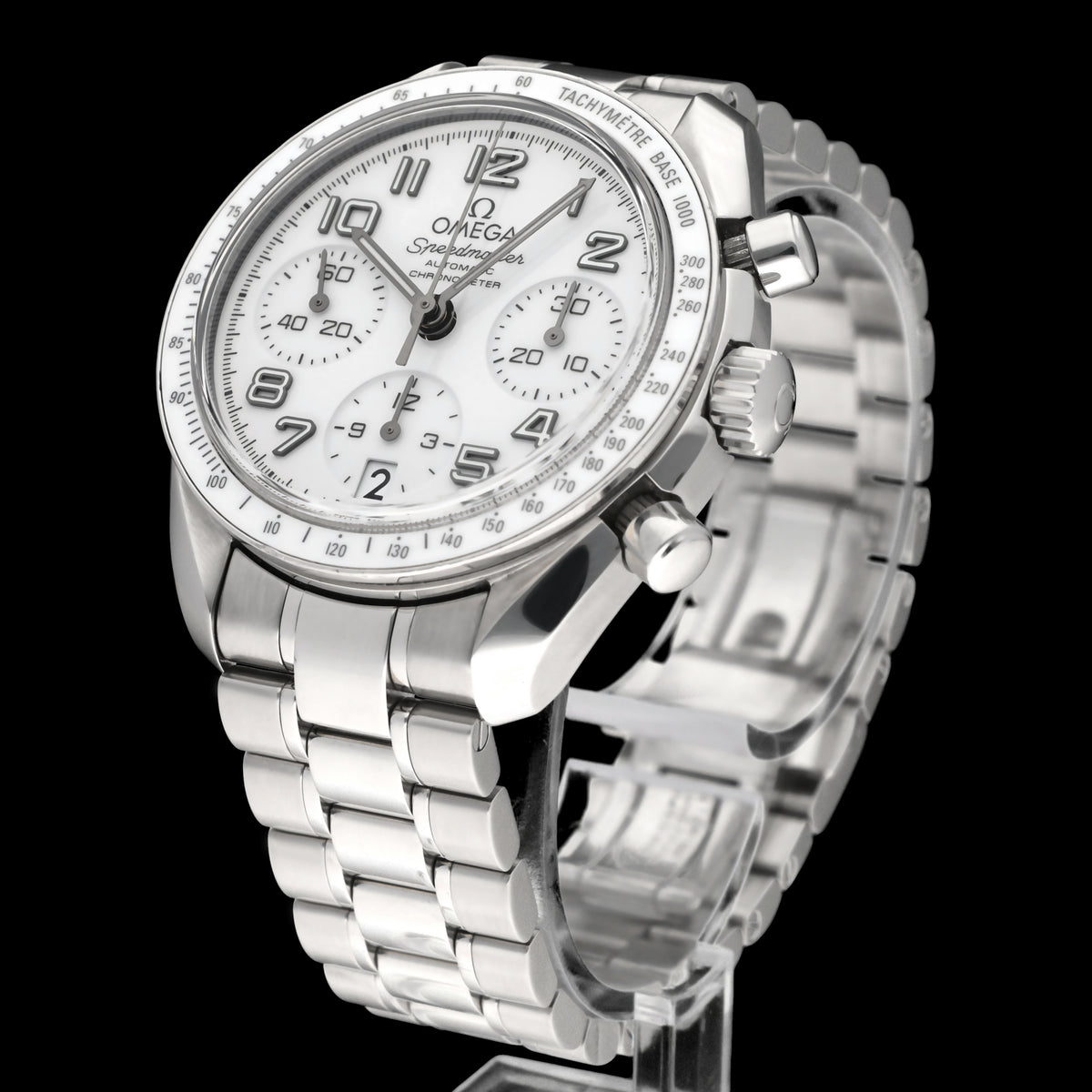 Omega Speedmaster Reduced 324.30.38.40.04.001 - 2014 - Omega horloge - Omega kopen - Omega heren horloge - Trophies Watches