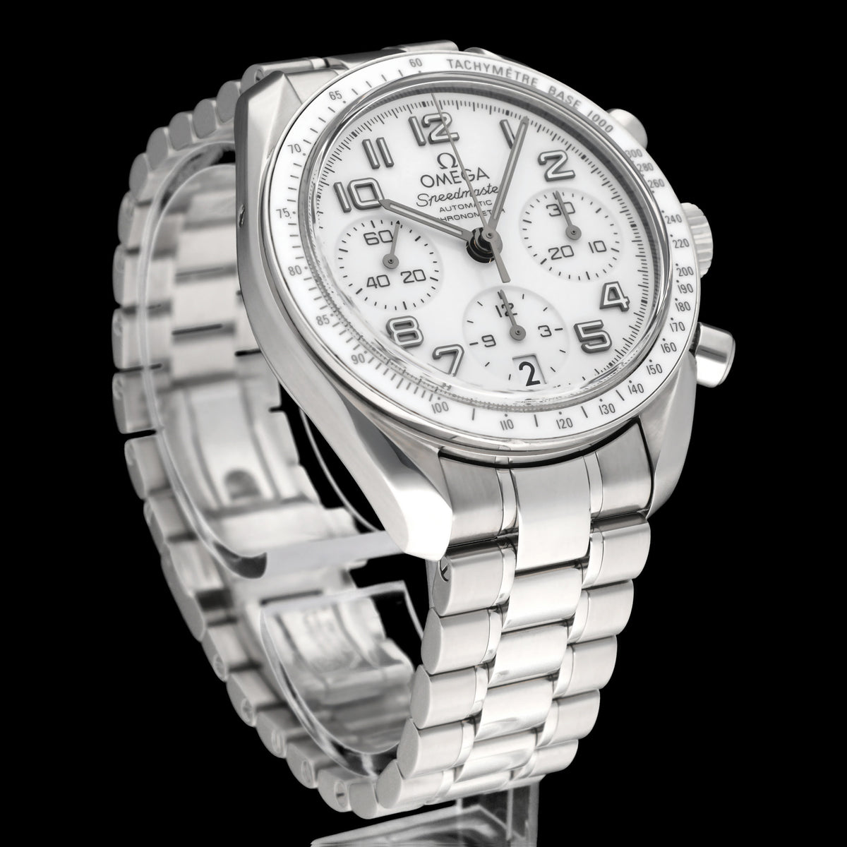 Omega Speedmaster Reduced 324.30.38.40.04.001 - 2014 - Omega horloge - Omega kopen - Omega heren horloge - Trophies Watches