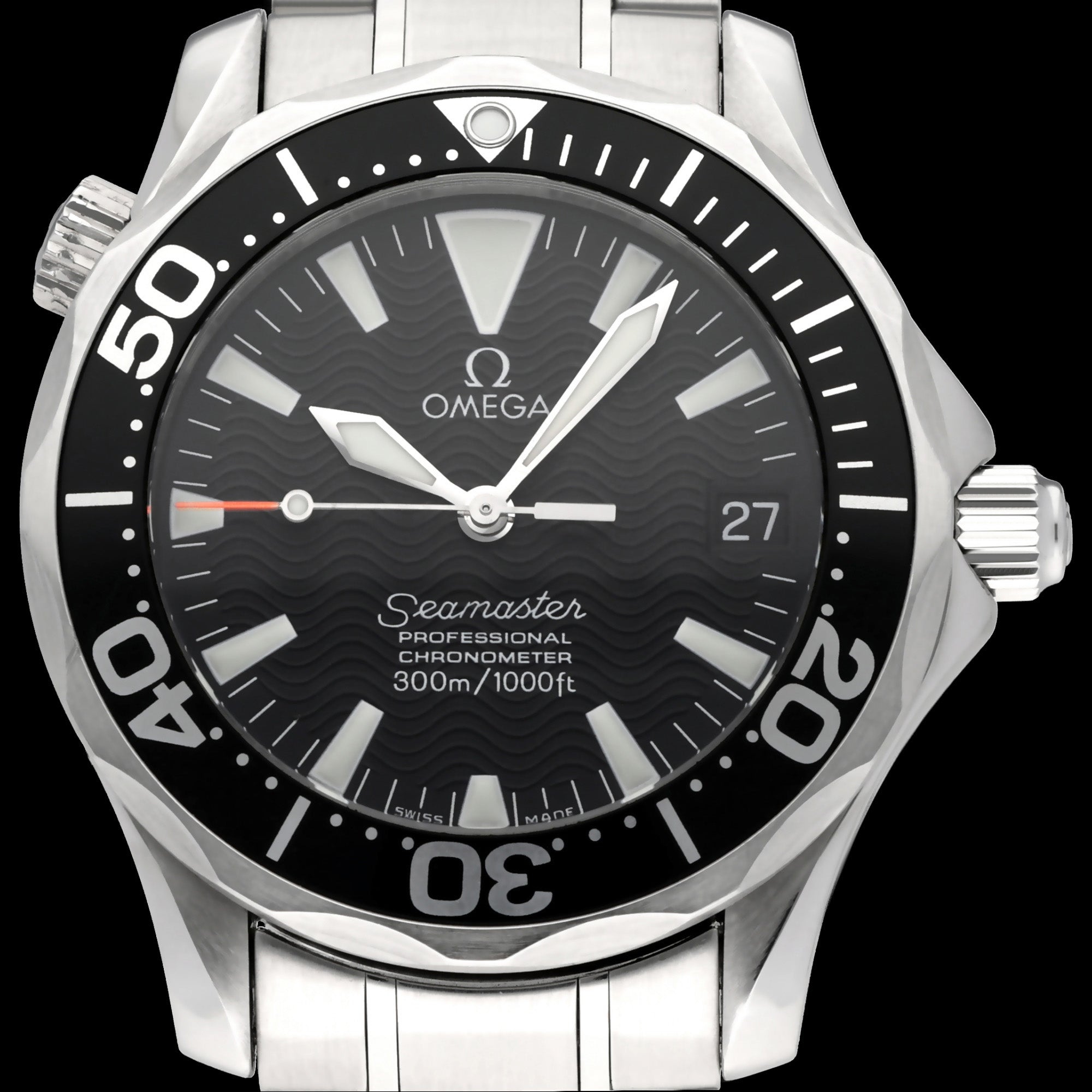 Omega Seamaster Diver 300 M 2252.50 - 2006 - Omega horloge - Omega kopen - Omega heren horloge - Trophies Watches