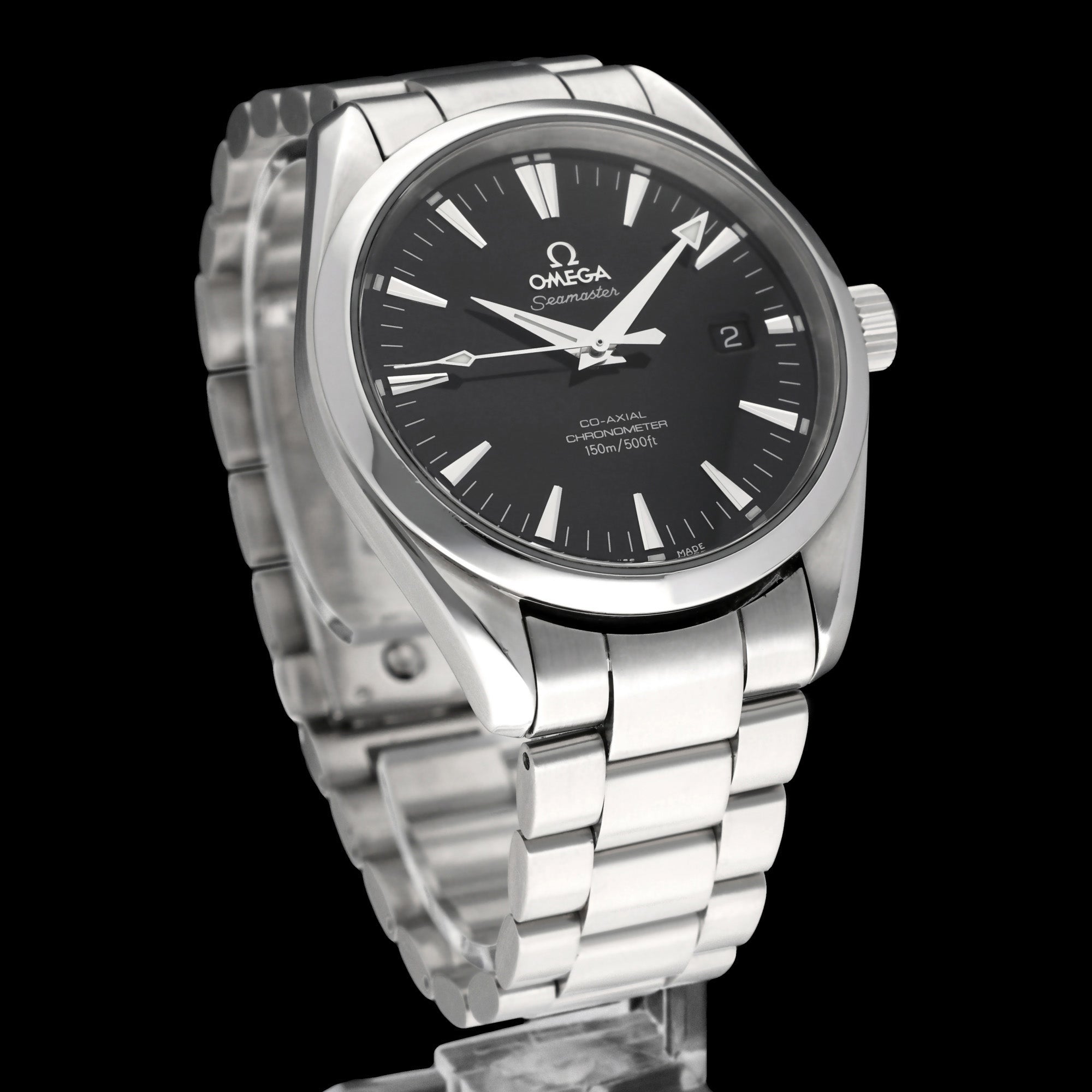 Omega Seamaster Aqua Terra 2503.50.00 - 2007 - Omega horloge - Omega kopen - Omega heren horloge - Trophies Watches
