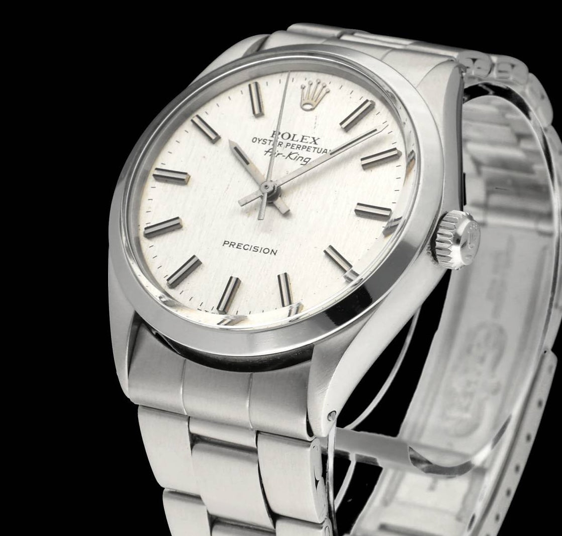 Rolex Air King Precision 5500 - 1973 - Rolex horloge - Rolex kopen - Rolex heren horloge - Trophies Watches