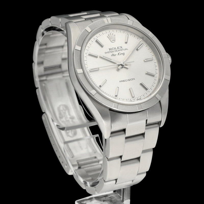 Rolex Air King Precision 14010 - 1999 - Rolex horloge - Rolex kopen - Rolex heren horloge - Trophies Watches
