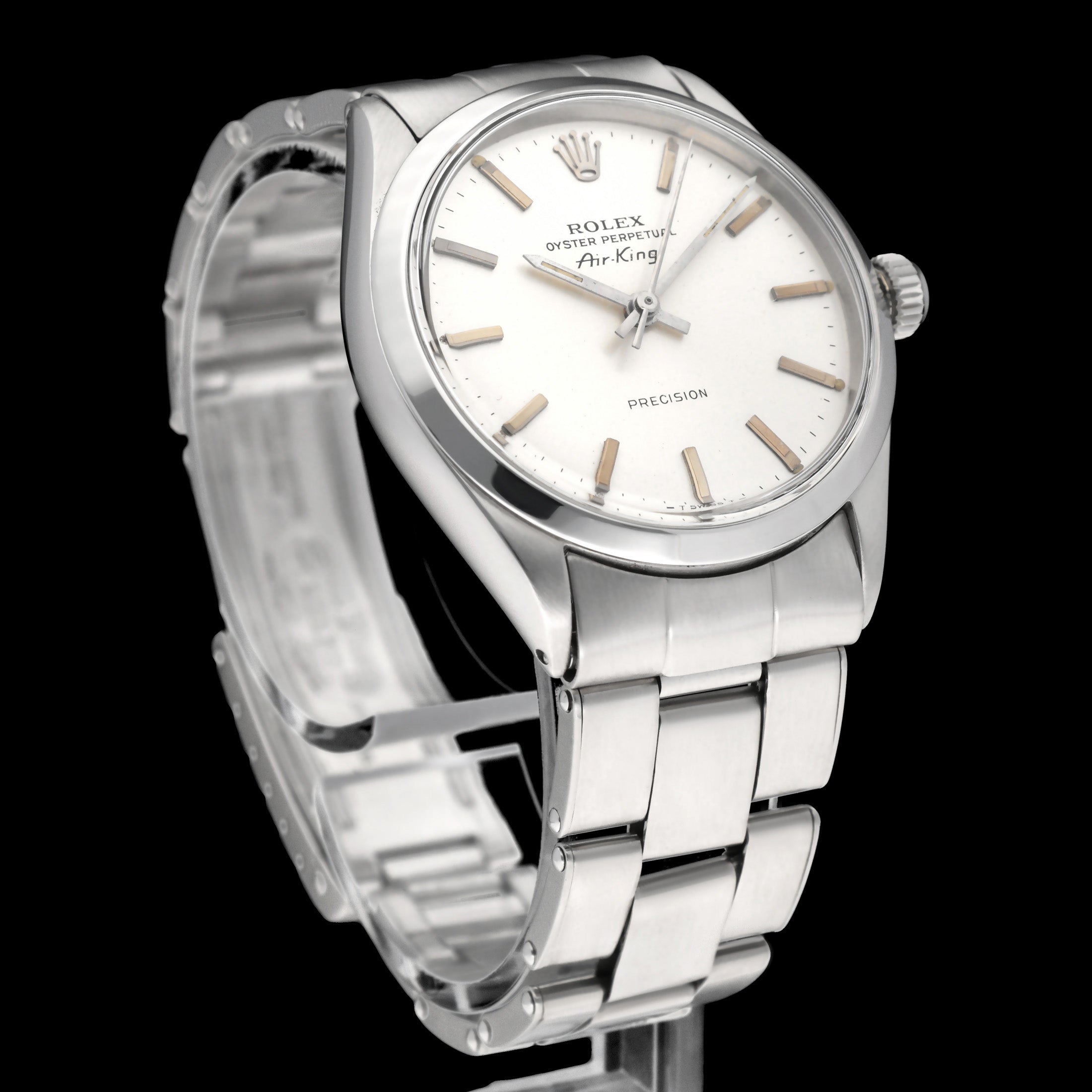 Rolex Air King Precision 5500 - 1970 - Rolex horloge - Rolex kopen - Rolex heren horloge - Trophies Watches
