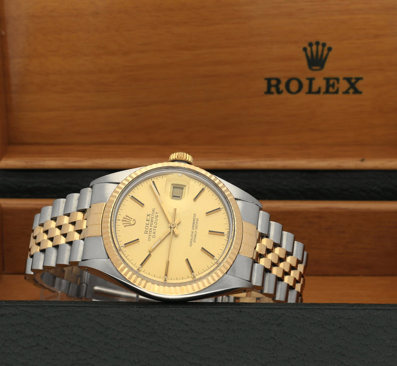 Rolex Datejust 16013 - 1979 - Rolex horloge - Rolex kopen - Rolex heren horloge - Trophies Watches