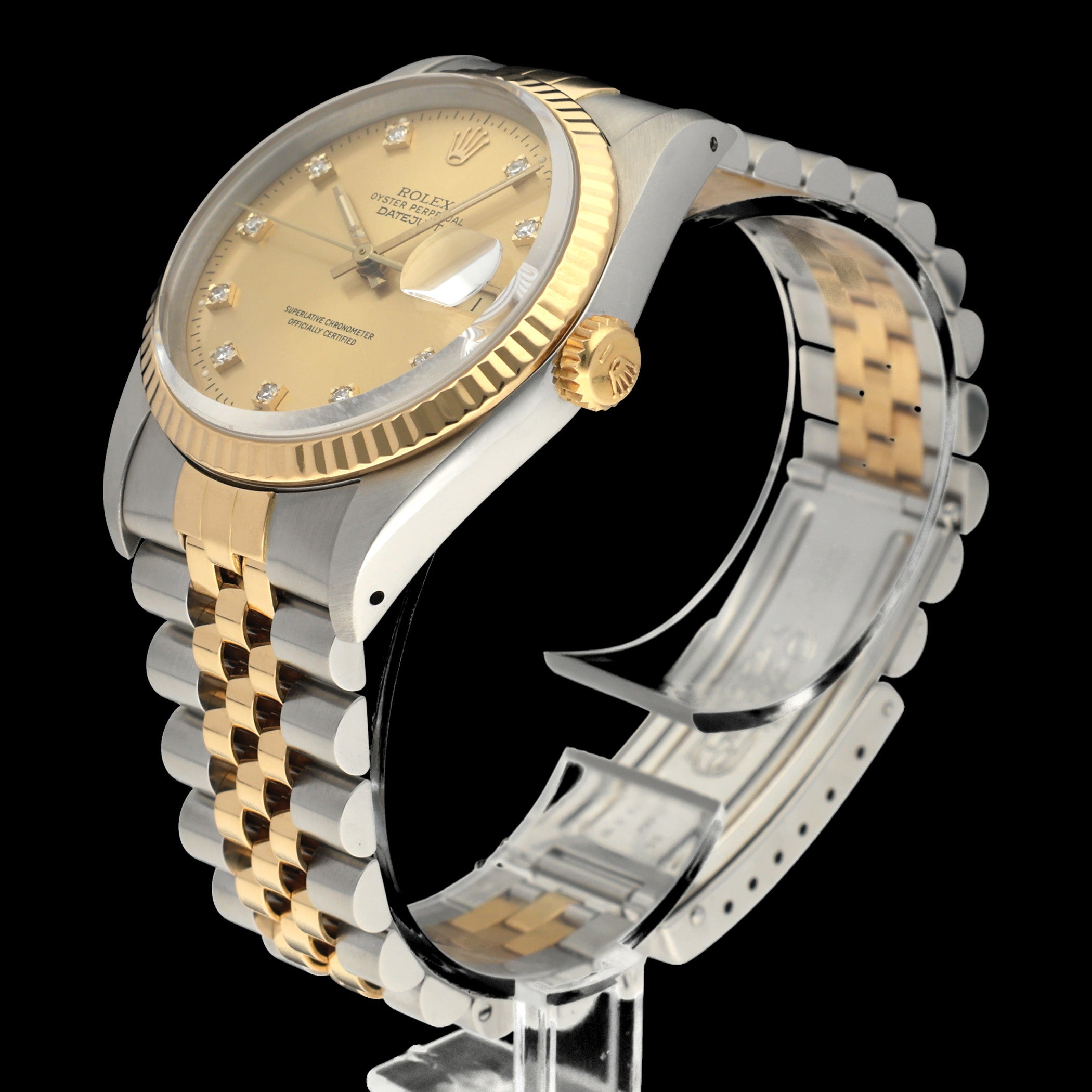 Rolex Datejust 16233G - 1990 - Rolex horloge - Rolex kopen - Rolex heren horloge - Trophies Watches
