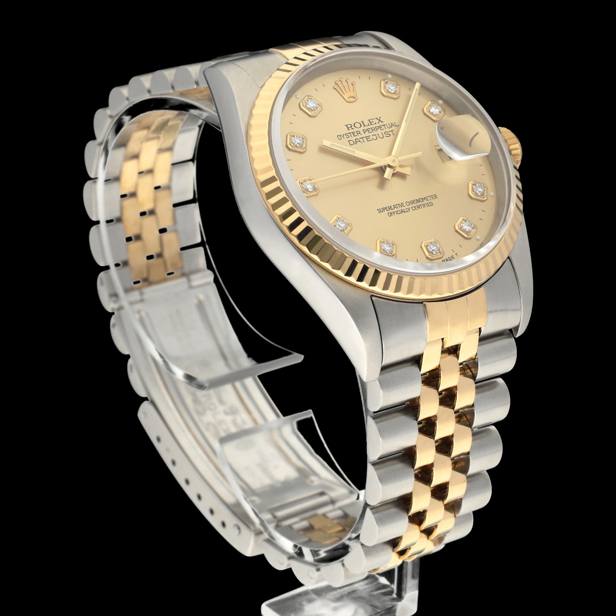 Rolex Datejust 16233G - 1995 - Rolex horloge - Rolex kopen - Rolex heren horloge - Trophies Watches