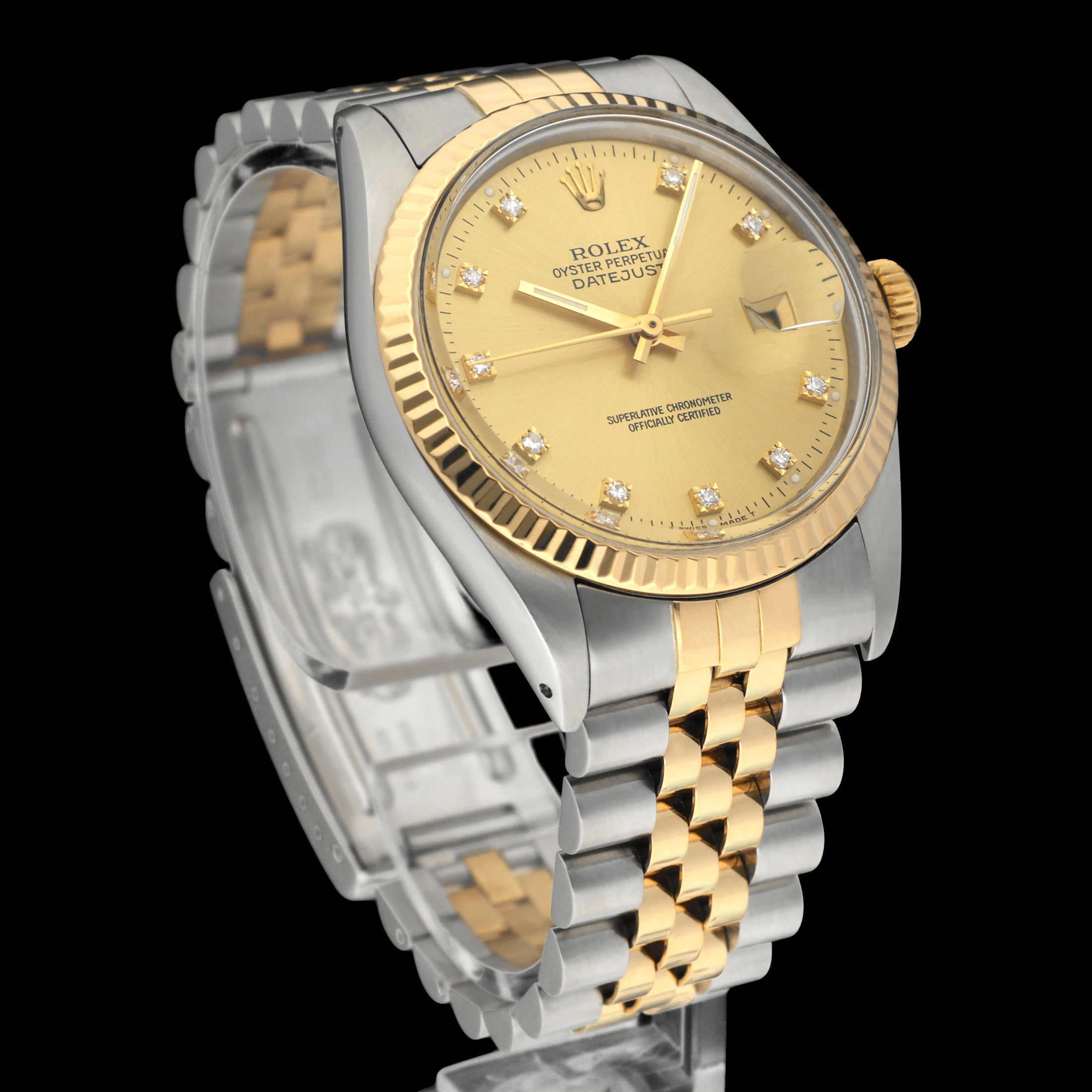 Rolex Datejust 16013G - 1988 - Rolex horloge - Rolex kopen - Rolex heren horloge - Trophies Watches