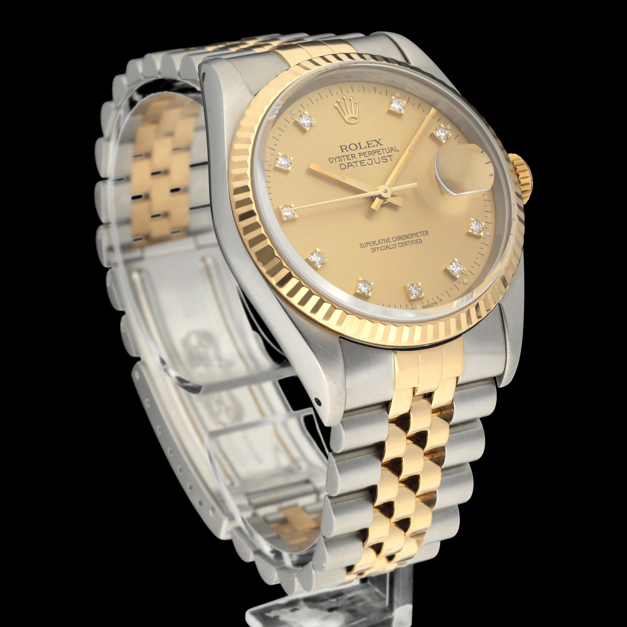 Rolex Datejust 16233G - 1992 - Rolex horloge - Rolex kopen - Rolex heren horloge - Trophies Watches