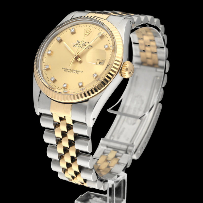 Rolex Datejust 16013G - 1987 - Rolex horloge - Rolex kopen - Rolex heren horloge - Trophies Watches