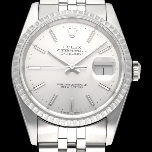 Rolex Datejust 16220 - 1989 - Rolex horloge - Rolex kopen - Rolex heren horloge - Trophies Watches