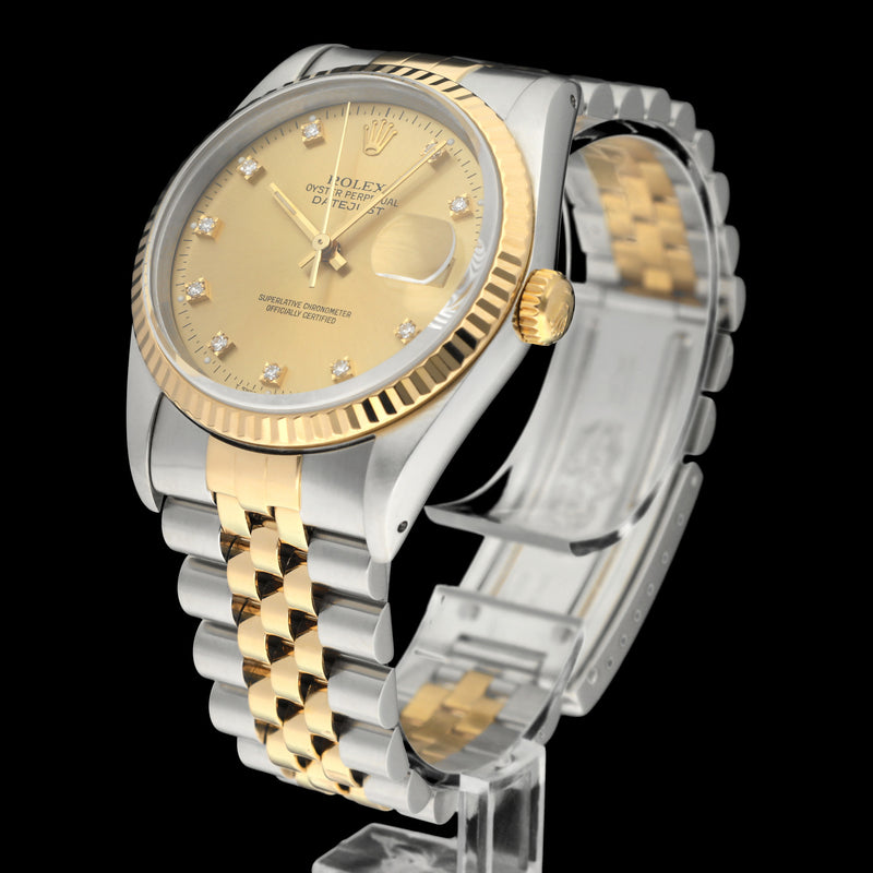 Rolex Datejust 16233G - 1991 - Rolex horloge - Rolex kopen - Rolex heren horloge - Trophies Watches