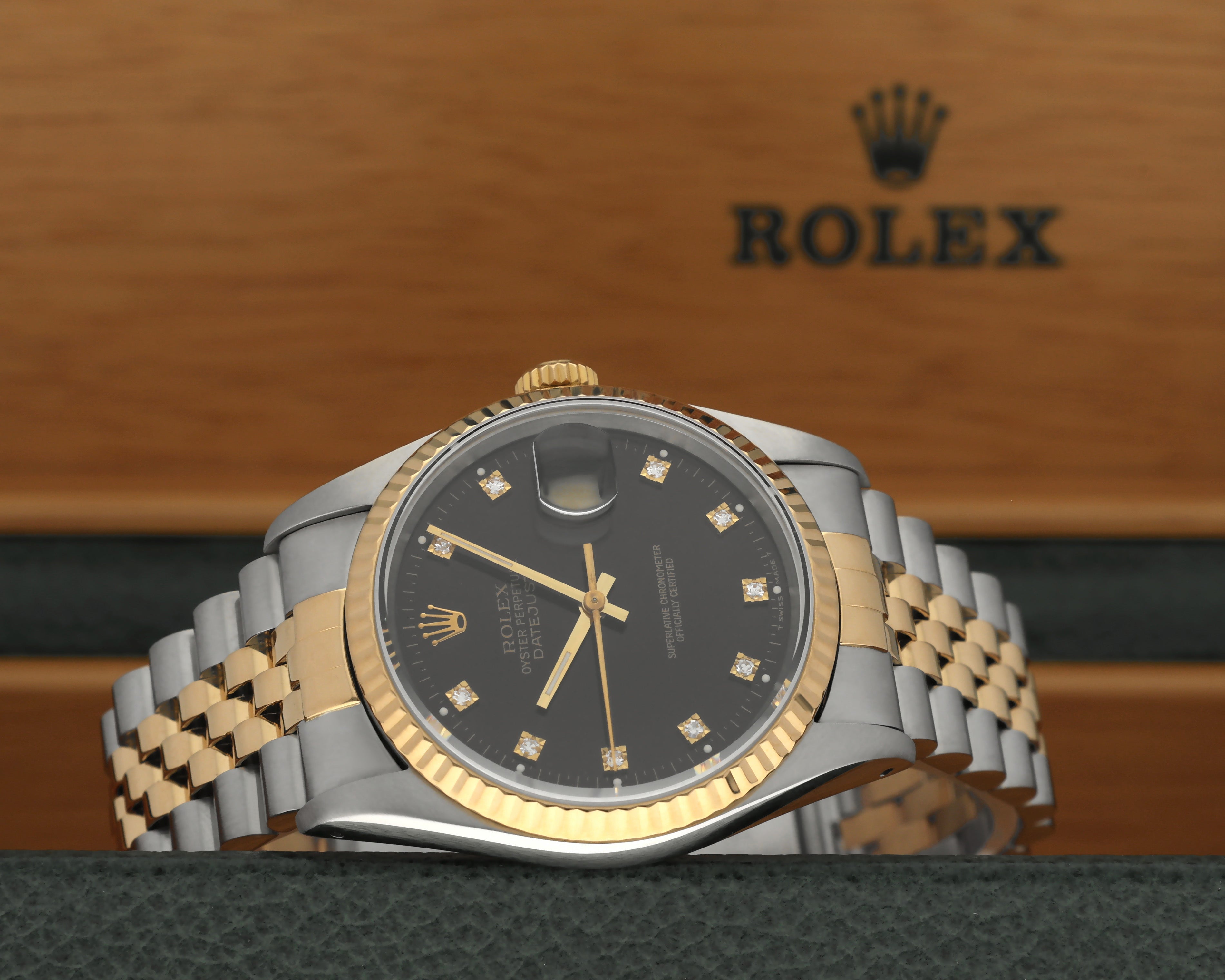 Rolex Datejust 16233G - 1990 - Rolex horloge - Rolex kopen - Rolex heren horloge - Trophies Watches