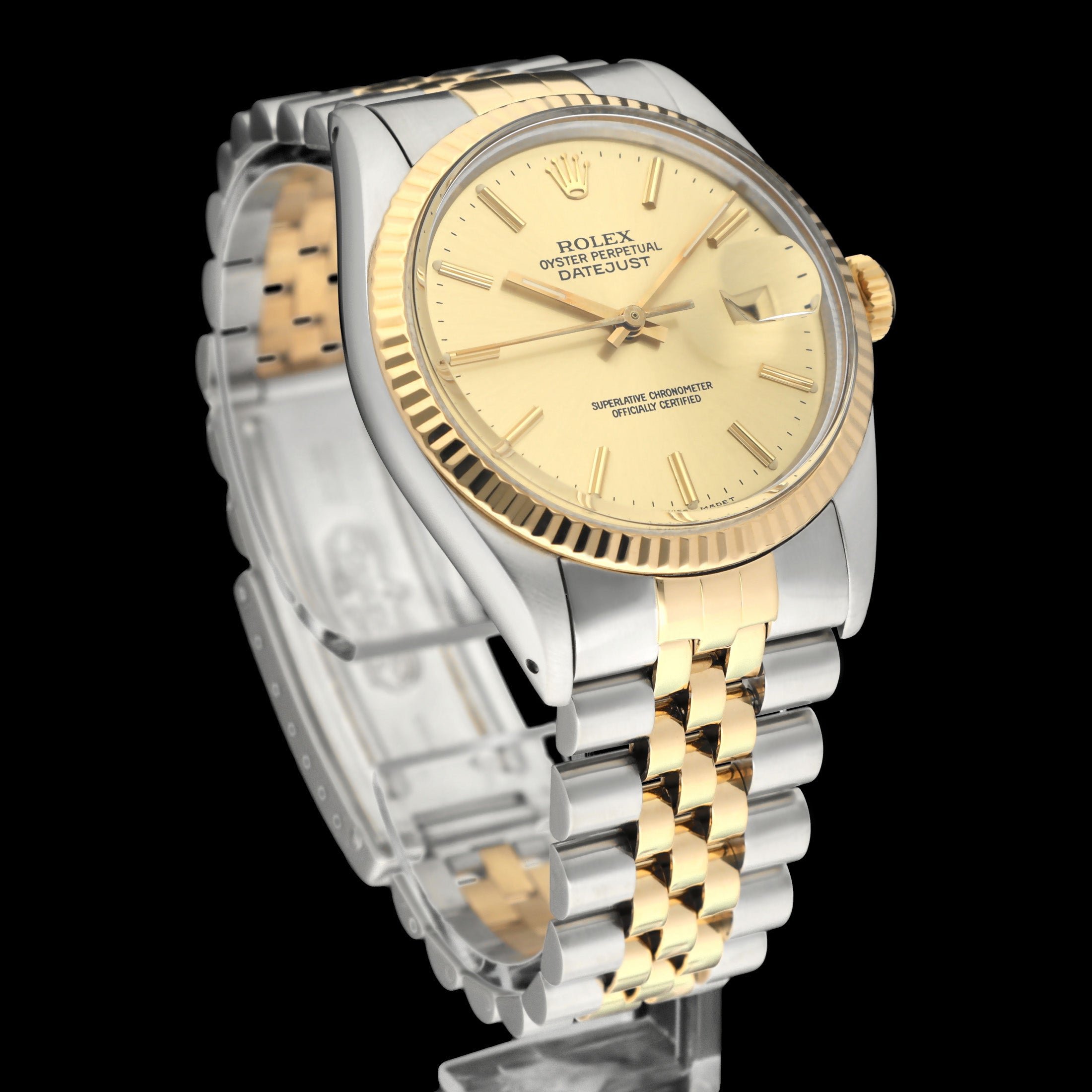 Rolex Datejust 16013 - 1985 - Rolex horloge - Rolex kopen - Rolex heren horloge - Trophies Watches