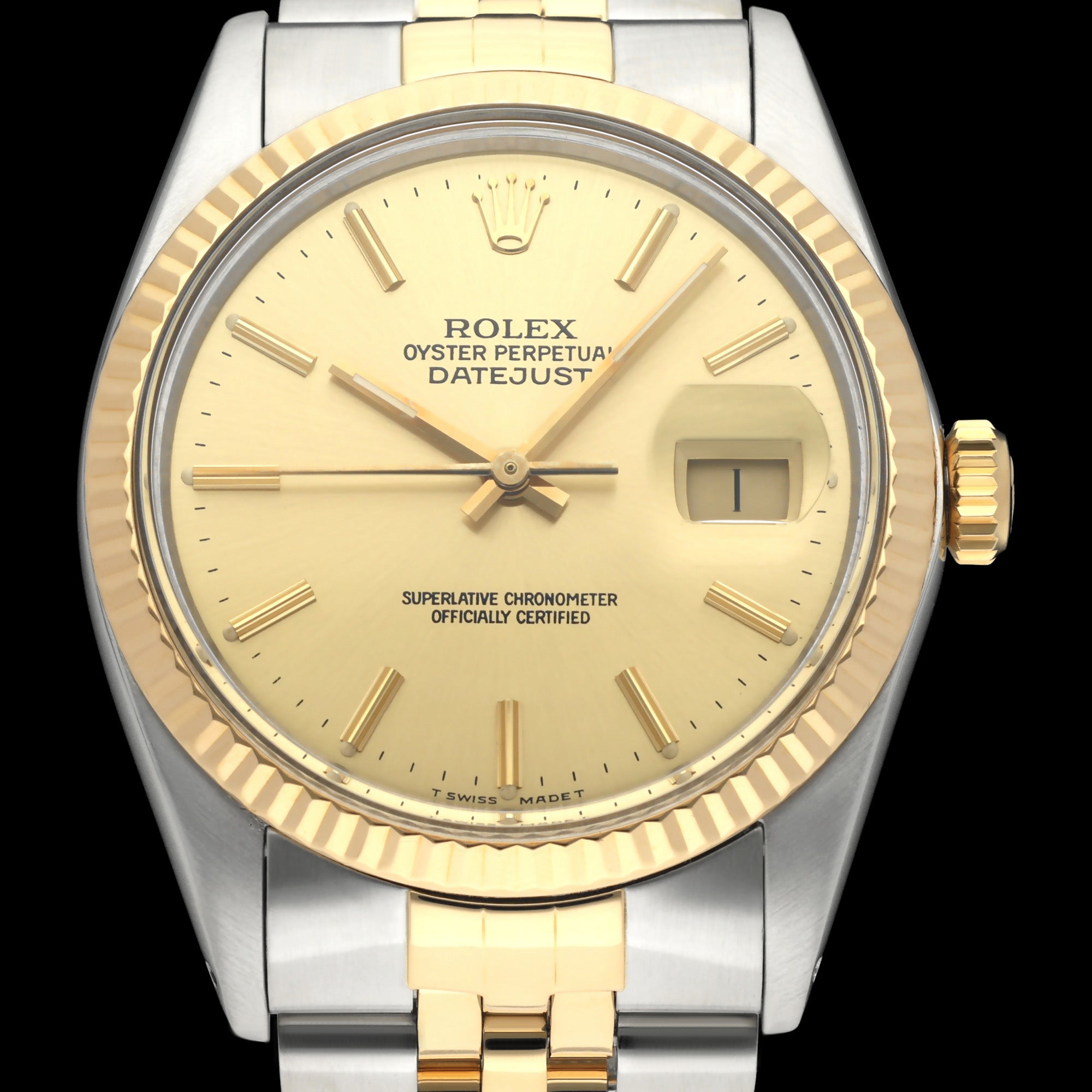 Rolex Datejust 16013 - 1985 - Rolex horloge - Rolex kopen - Rolex heren horloge - Trophies Watches