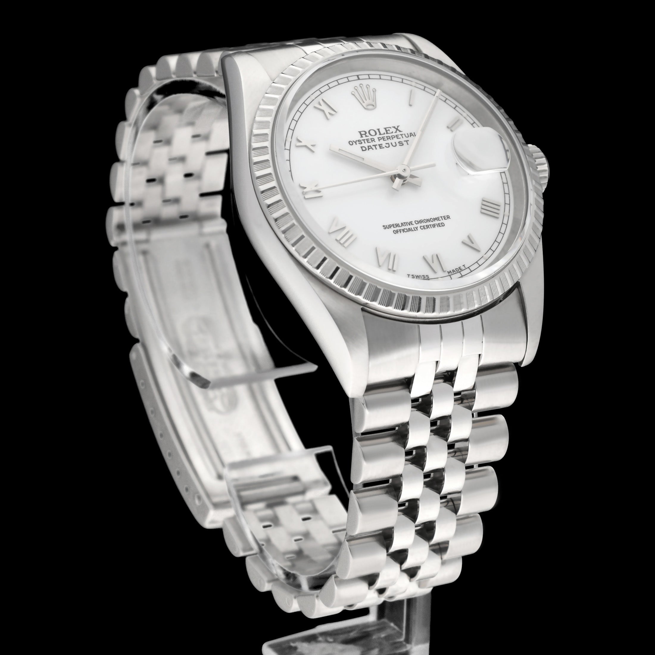 Rolex Datejust 16220 - 2005 - Rolex horloge - Rolex kopen - Rolex heren horloge - Trophies Watches