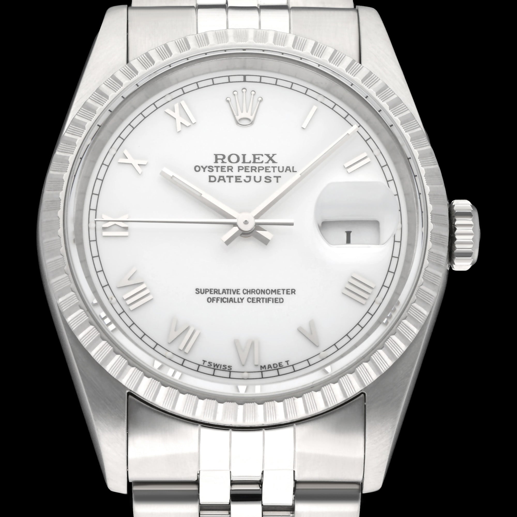 Rolex Datejust 16220 - 2005 - Rolex horloge - Rolex kopen - Rolex heren horloge - Trophies Watches
