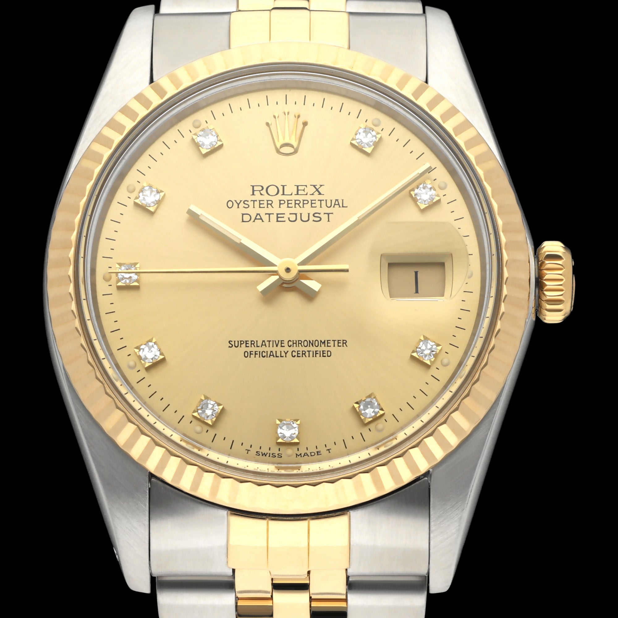 Rolex Datejust 16013G - 1987 - Rolex horloge - Rolex kopen - Rolex heren horloge - Trophies Watches