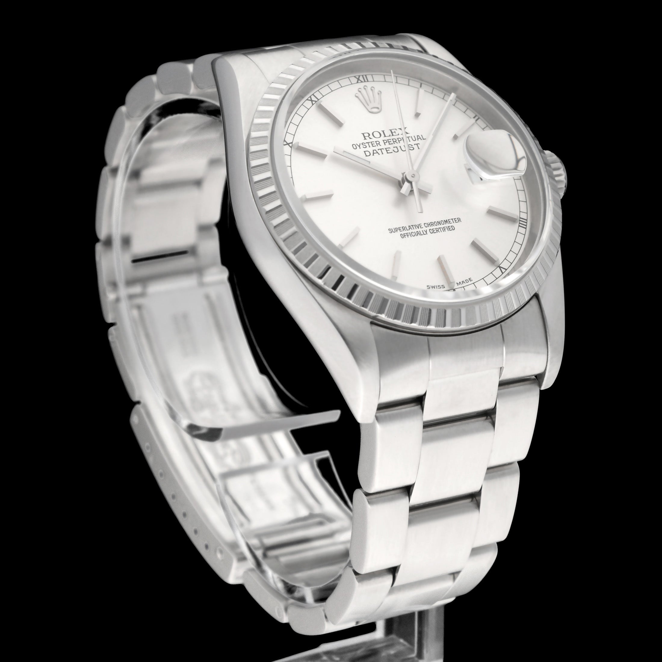 Rolex Datejust 16220 - 2006 - Rolex horloge - Rolex kopen - Rolex heren horloge - Trophies Watches
