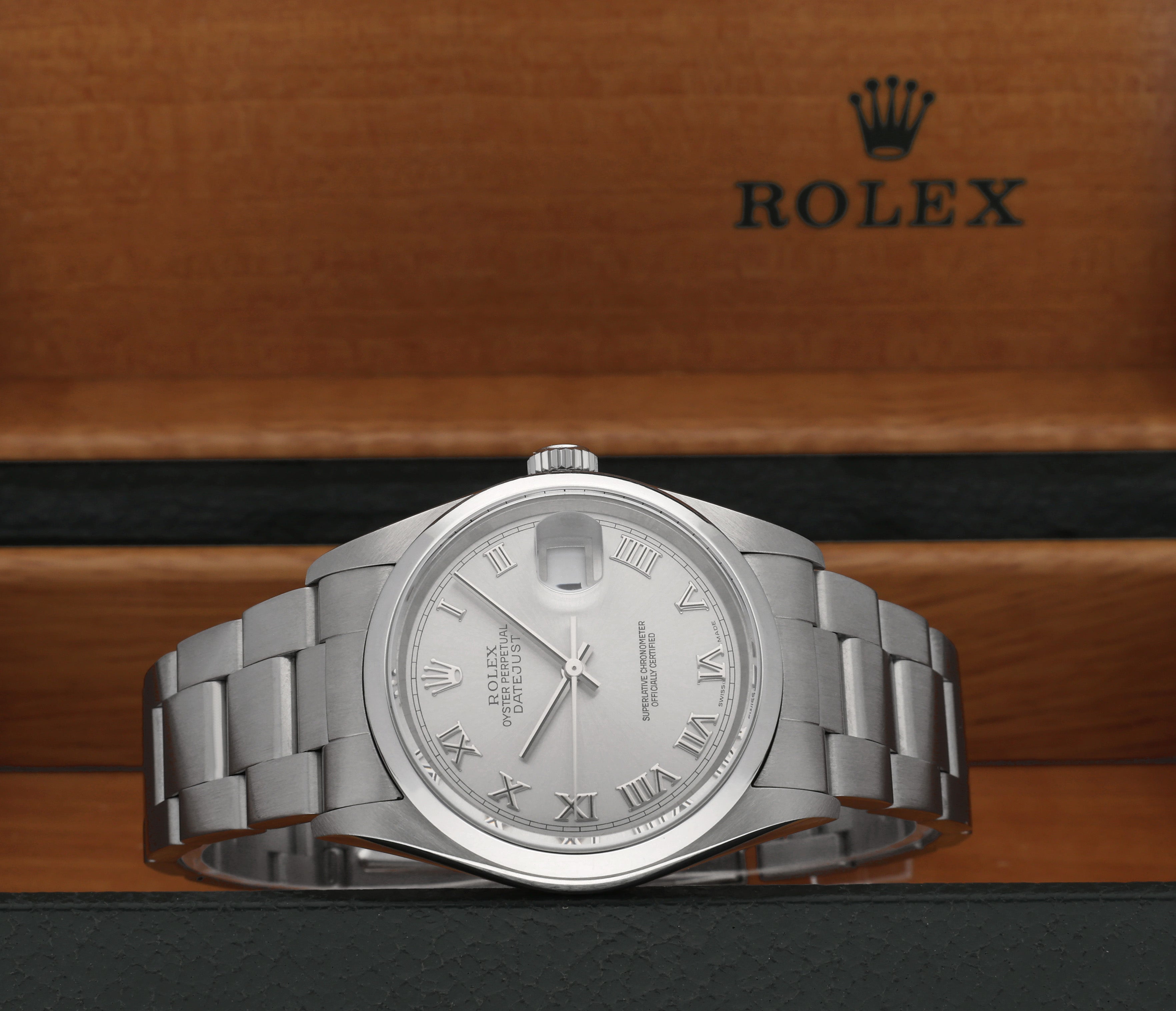 Rolex Datejust 16200 - 2004 - Rolex horloge - Rolex kopen - Rolex heren horloge - Trophies Watches