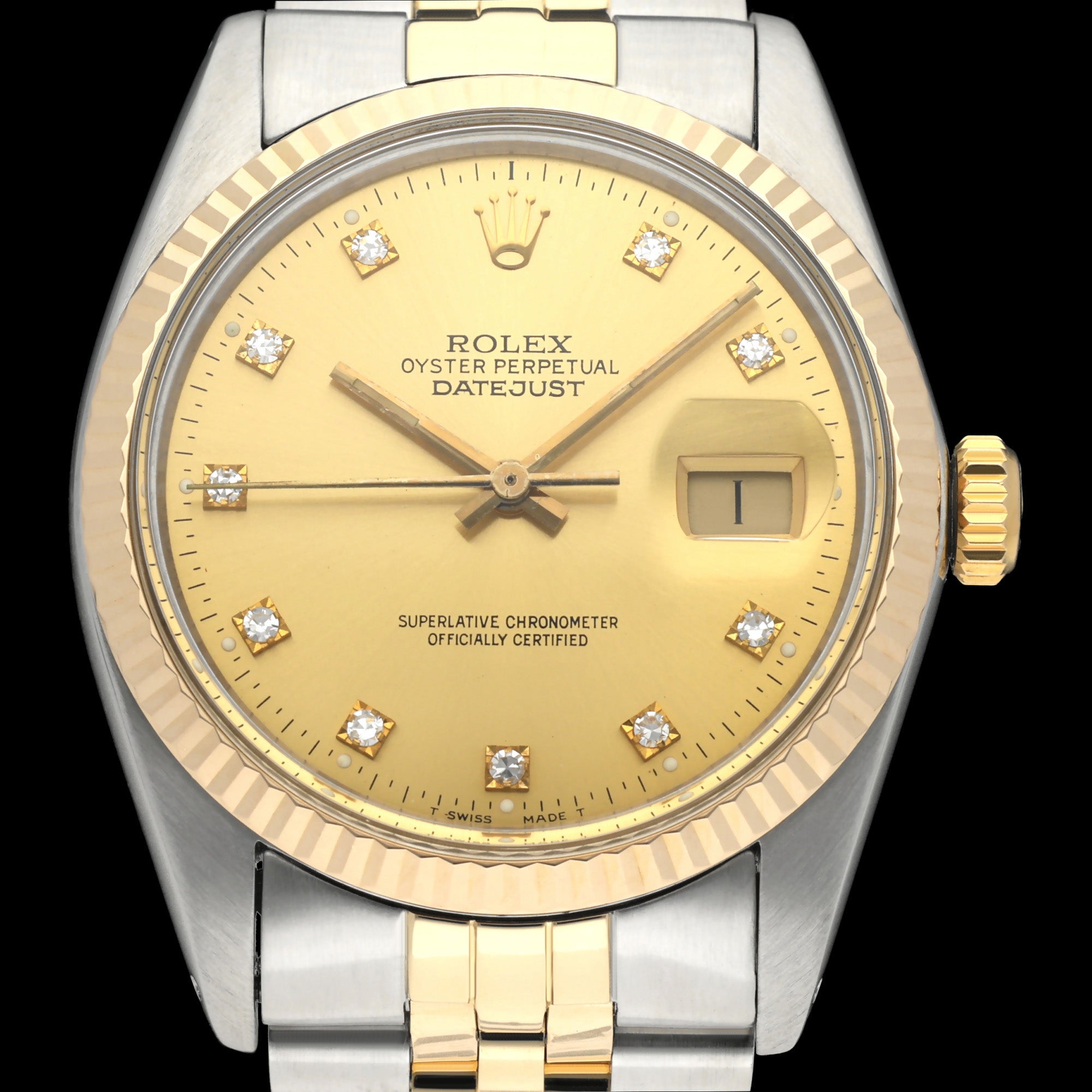 Rolex Datejust 16013G - 1982 - Rolex horloge - Rolex kopen - Rolex heren horloge - Trophies Watches
