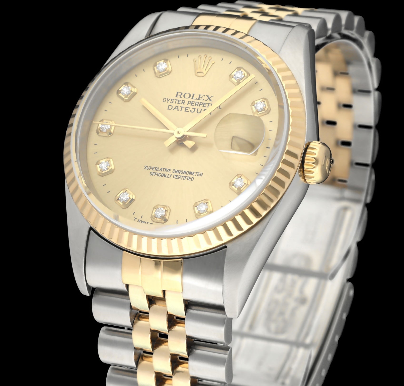 Rolex Datejust 16233G - 1995 - Rolex horloge - Rolex kopen - Rolex heren horloge - Trophies Watches
