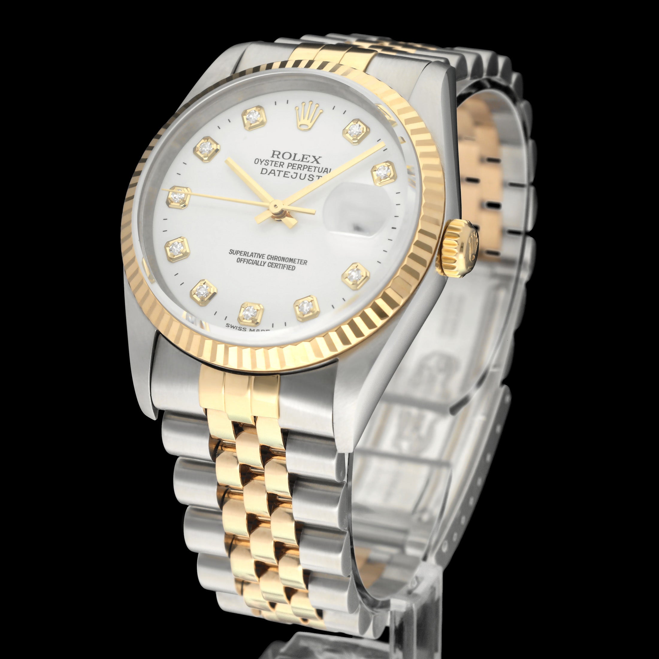 Rolex Datejust 16233G - 2003 - Rolex horloge - Rolex kopen - Rolex heren horloge - Trophies Watches