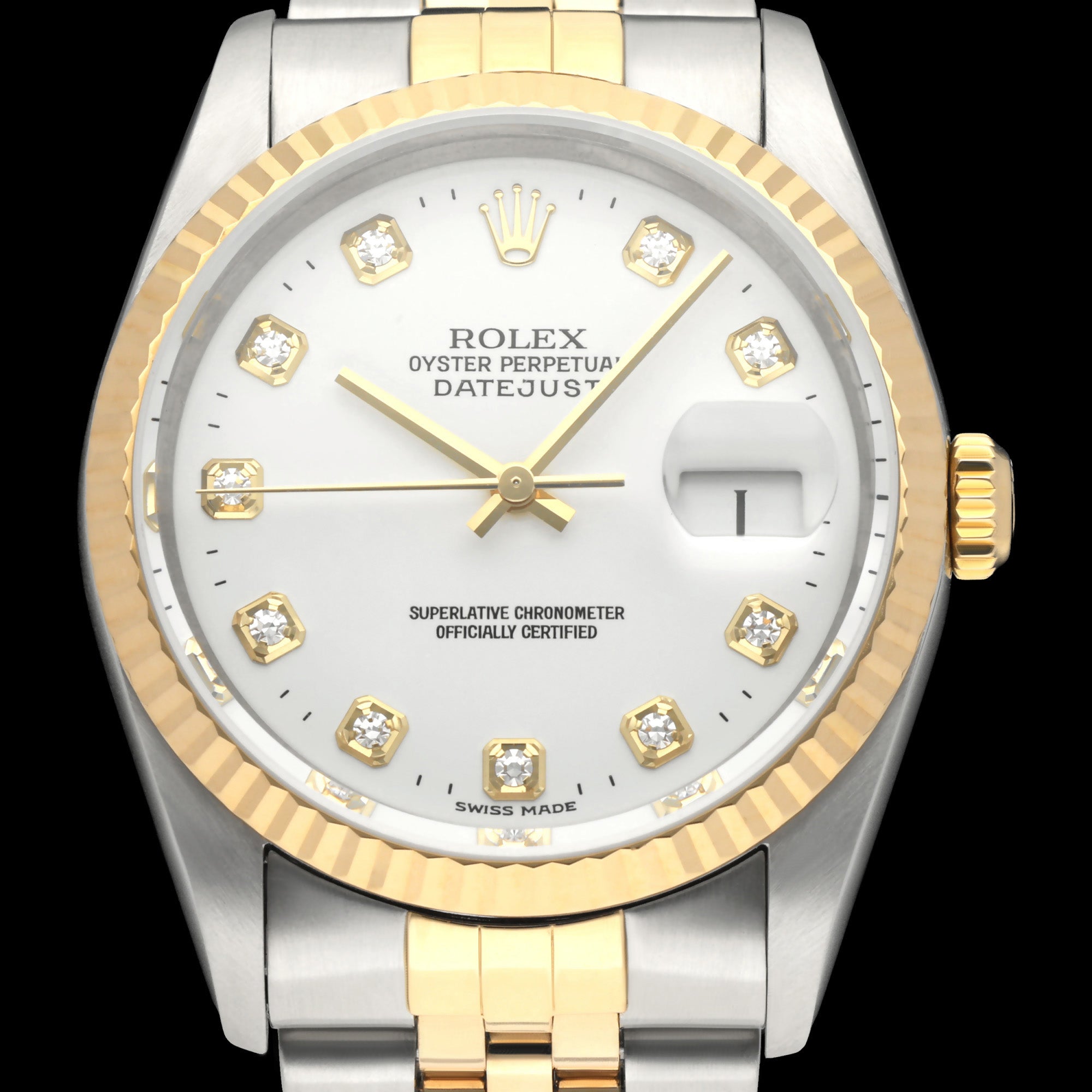 Rolex Datejust 16233G - 2003 - Rolex horloge - Rolex kopen - Rolex heren horloge - Trophies Watches