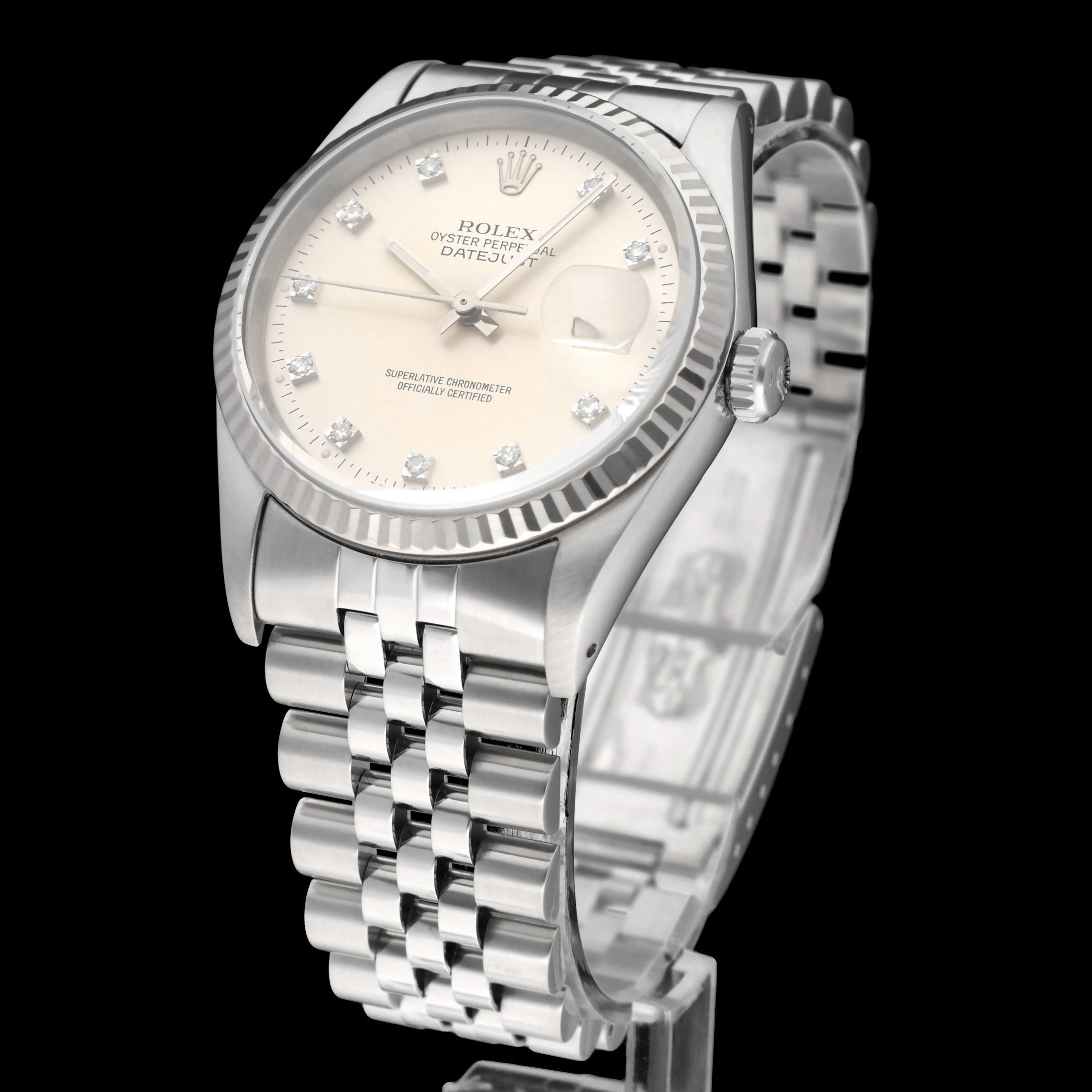 Rolex Datejust 16234G - 1990 - Rolex horloge - Rolex kopen - Rolex heren horloge - Trophies Watches