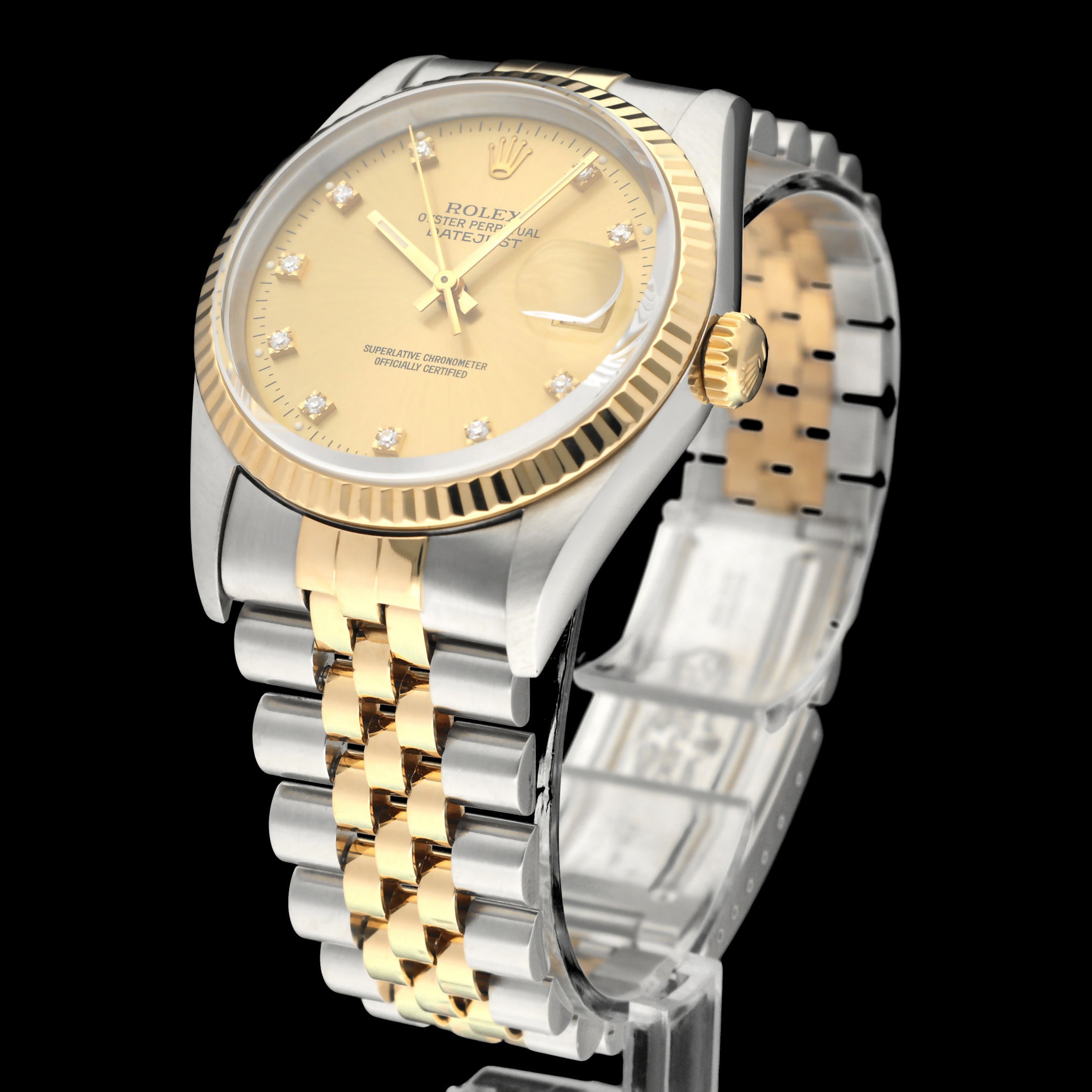 Rolex Datejust 16233G - 1995 - Rolex horloge - Rolex kopen - Rolex heren horloge - Trophies Watches