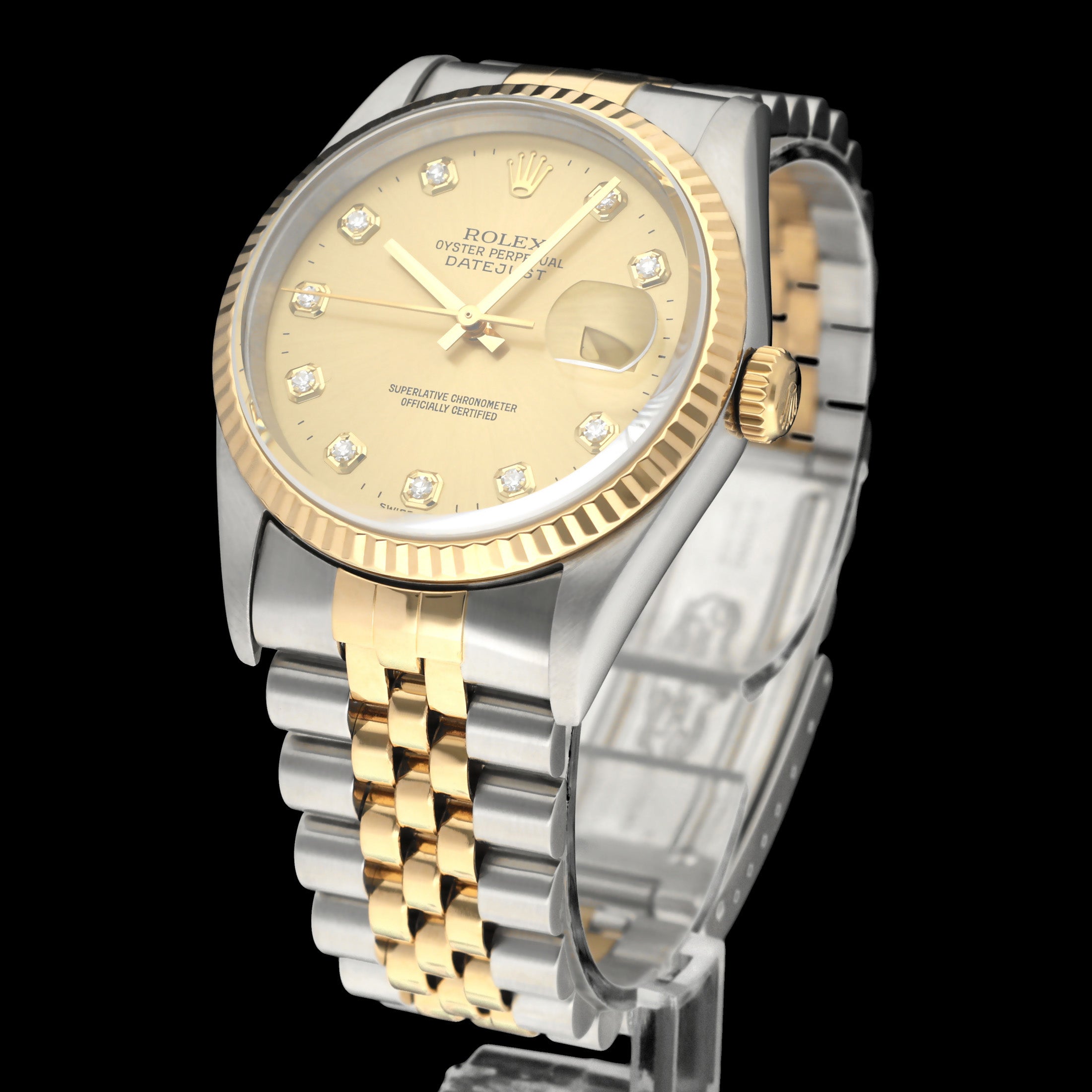Rolex Datejust 16233G - 2000 - Rolex horloge - Rolex kopen - Rolex heren horloge - Trophies Watches