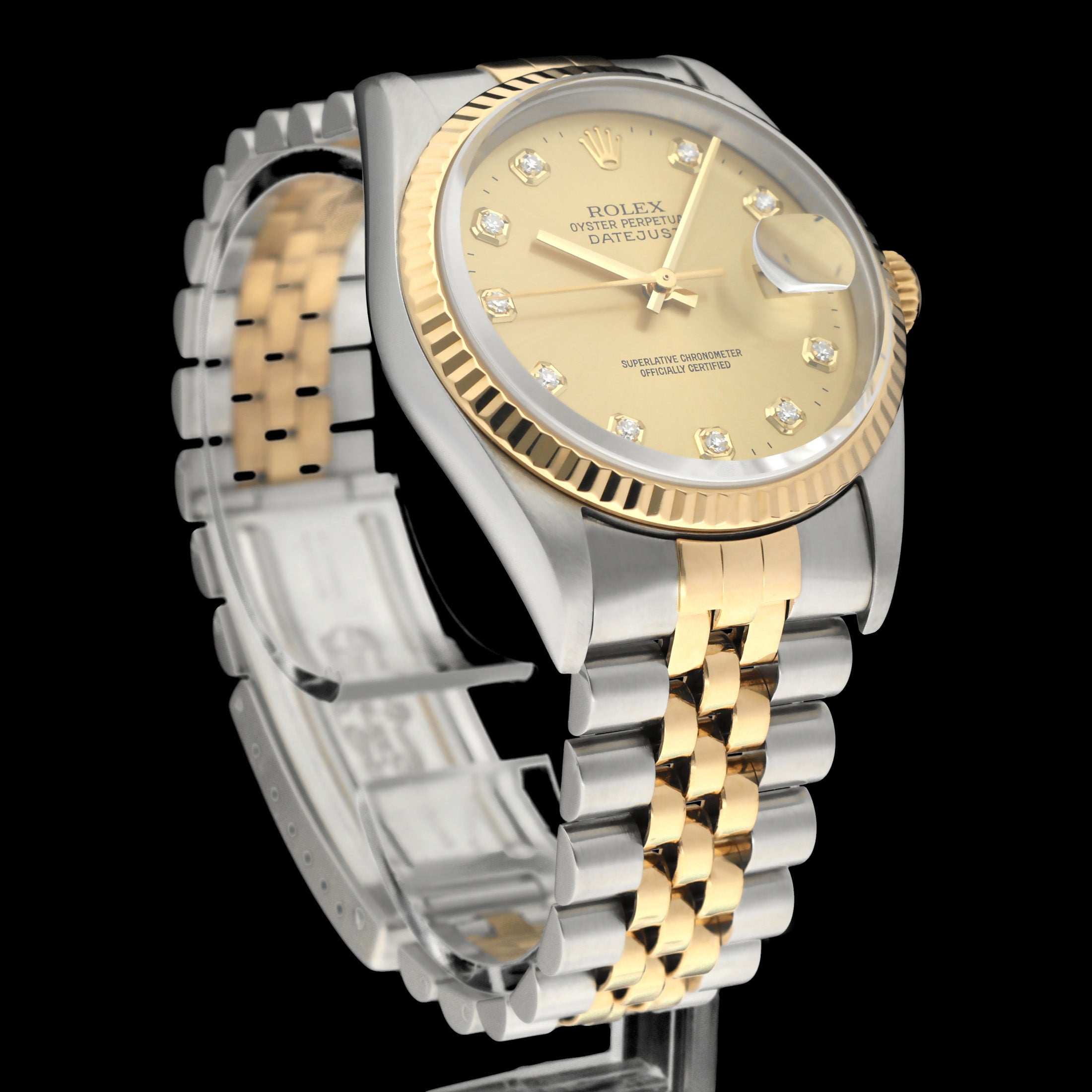 Rolex Datejust 16233G - 2000 - Rolex horloge - Rolex kopen - Rolex heren horloge - Trophies Watches