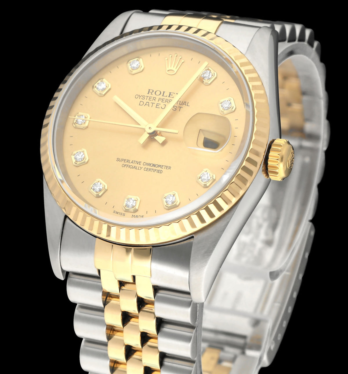 Rolex Datejust 16233G - 2000 - Rolex horloge - Rolex kopen - Rolex heren horloge - Trophies Watches