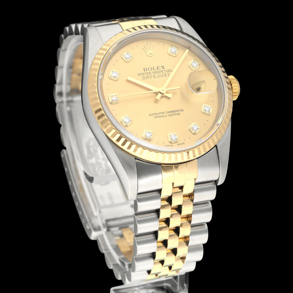 Rolex Datejust 16233G - 2000 - Rolex horloge - Rolex kopen - Rolex heren horloge - Trophies Watches
