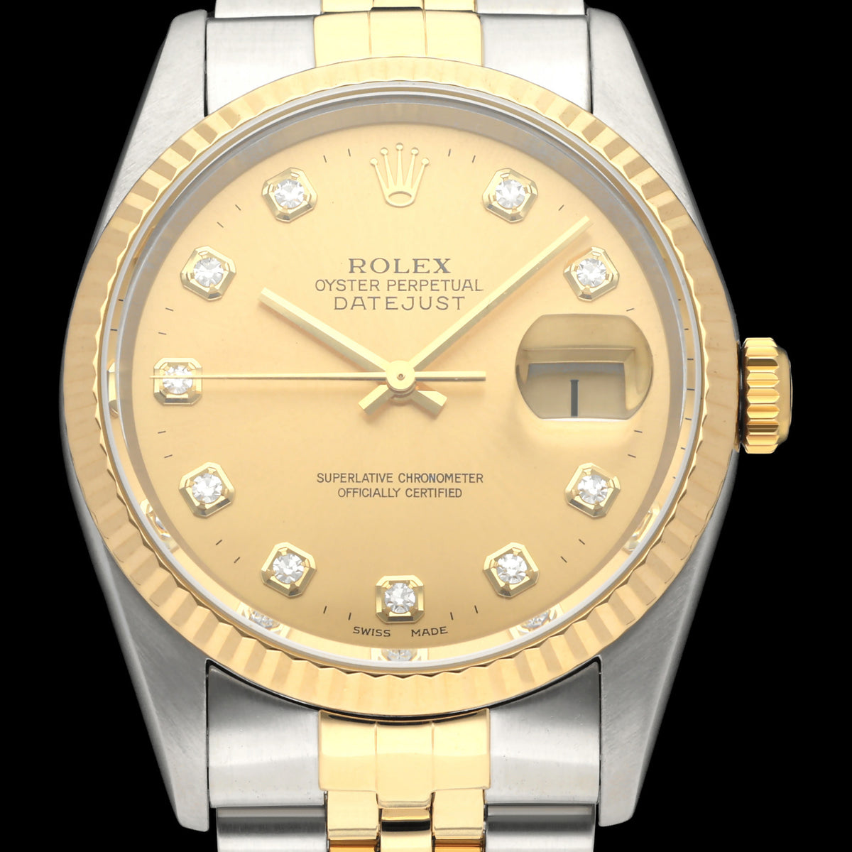 Rolex Datejust 16233G - 2000 - Rolex horloge - Rolex kopen - Rolex heren horloge - Trophies Watches