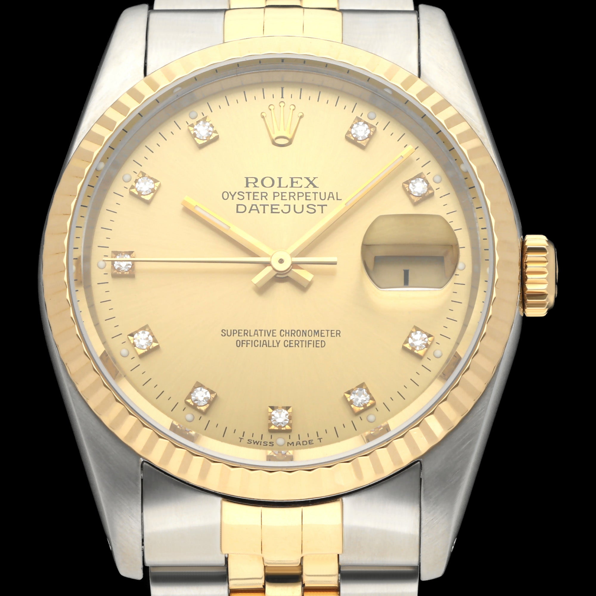 Rolex Datejust 16233G - 1990 - Rolex horloge - Rolex kopen - Rolex heren horloge - Trophies Watches