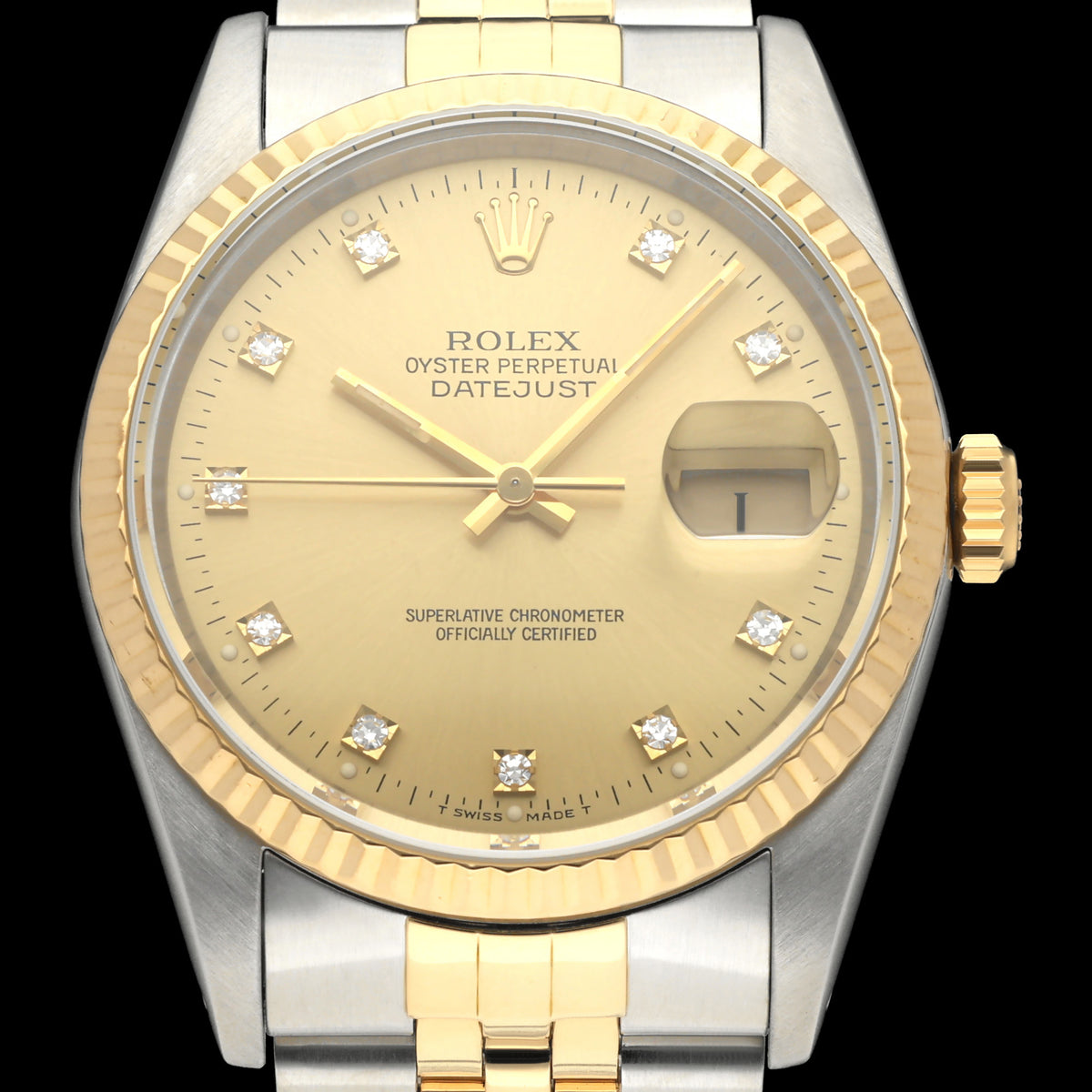 Rolex Datejust 16233G - 1990 - Rolex horloge - Rolex kopen - Rolex heren horloge - Trophies Watches