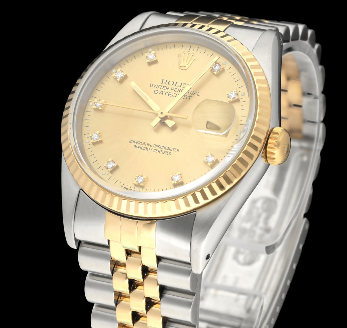 Rolex Datejust 16233G - 1991 - Rolex horloge - Rolex kopen - Rolex heren horloge - Trophies Watches
