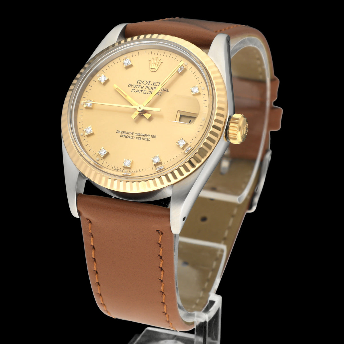 Rolex Datejust 16013G - 1986 - Rolex horloge - Rolex kopen - Rolex heren horloge - Trophies Watches