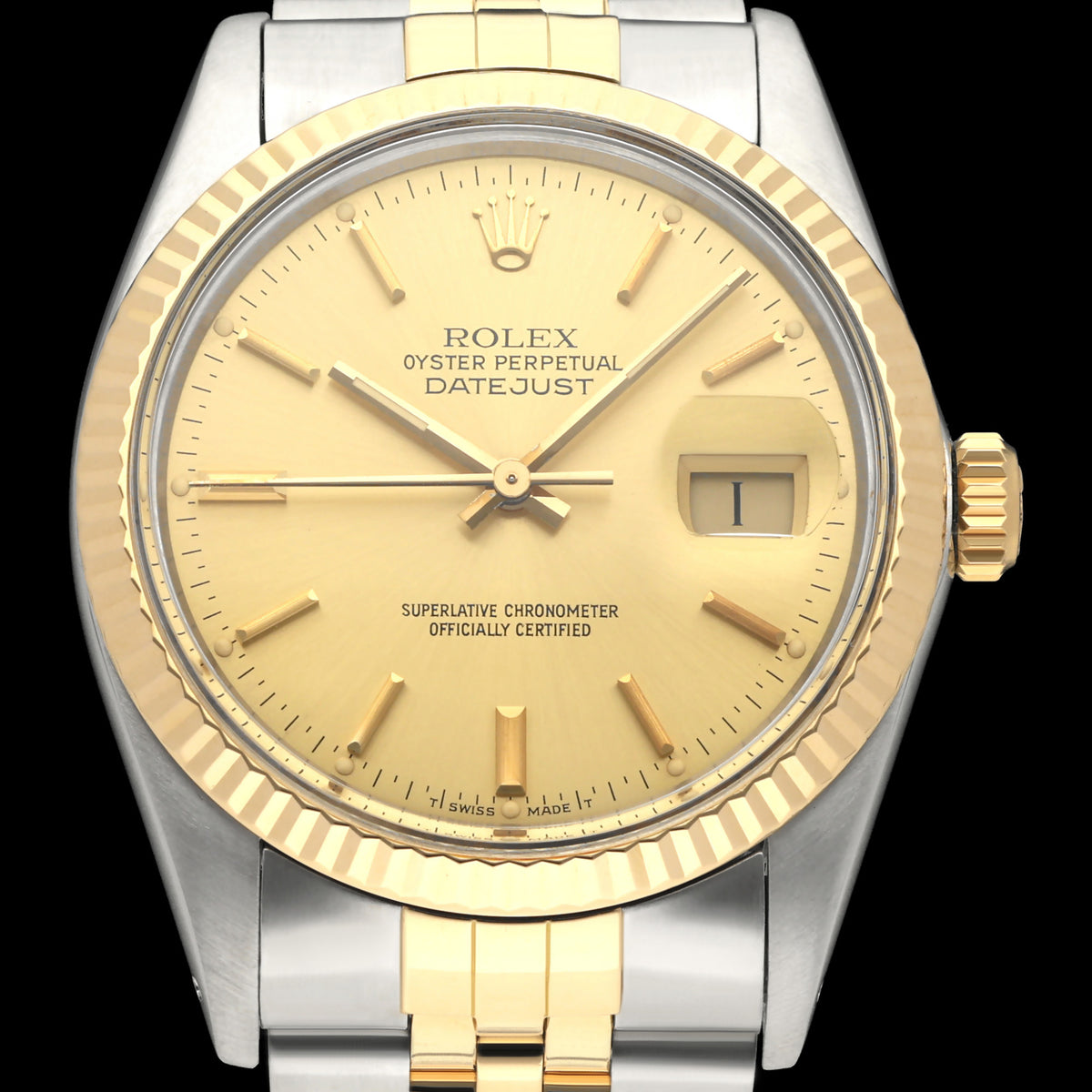 Rolex Datejust 16013 - 1988 - Rolex horloge - Rolex kopen - Rolex heren horloge - Trophies Watches