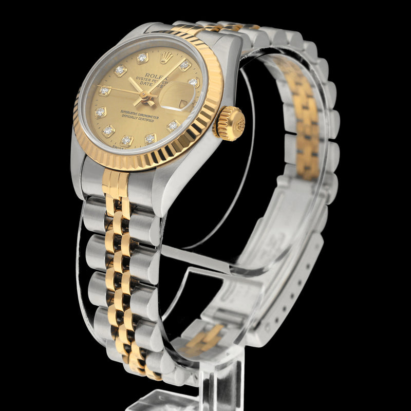 Rolex Lady-Datejust 69173G - 1999 - Rolex horloge - Rolex kopen - Rolex dames horloge - Trophies Watches
