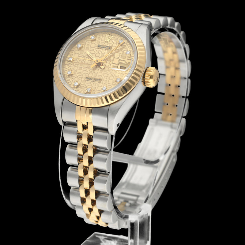 Rolex Lady-Datejust 69173G - 1993 - Rolex horloge - Rolex kopen - Rolex dames horloge - Trophies Watches