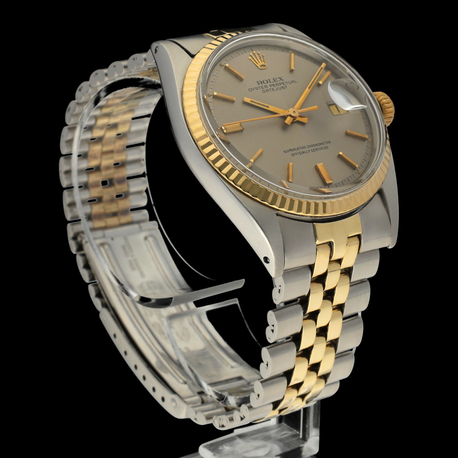 Rolex Datejust 1601 - 1969 - goud/staal - two/tone - Rolex horloge - Rolex kopen - Rolex heren horloge - Trophies Watches
