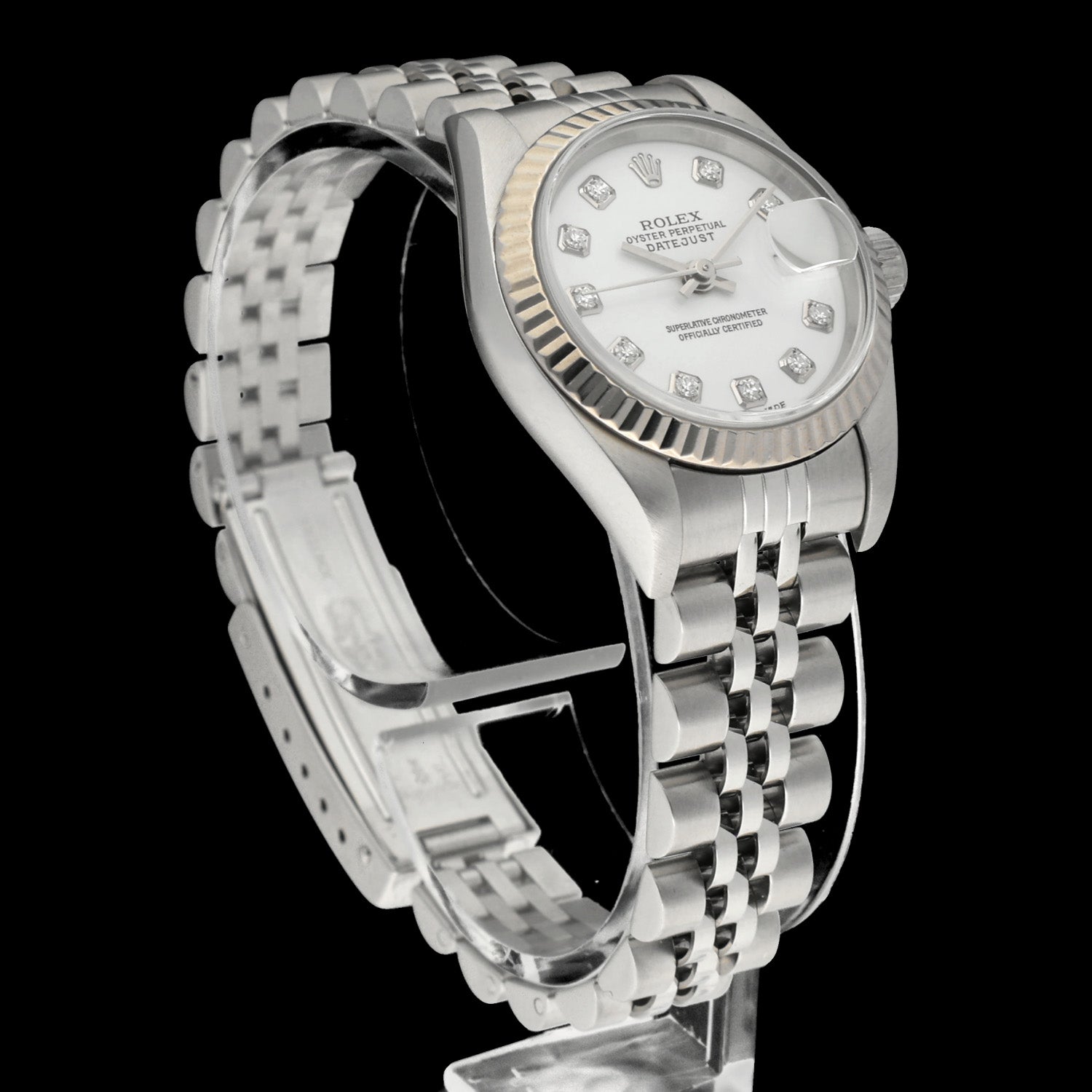 Rolex Oyster Perpetual Lady Datejust 79174G - 2002 - Rolex horloge - Rolex kopen - Rolex dames horloge - Trophies Watche