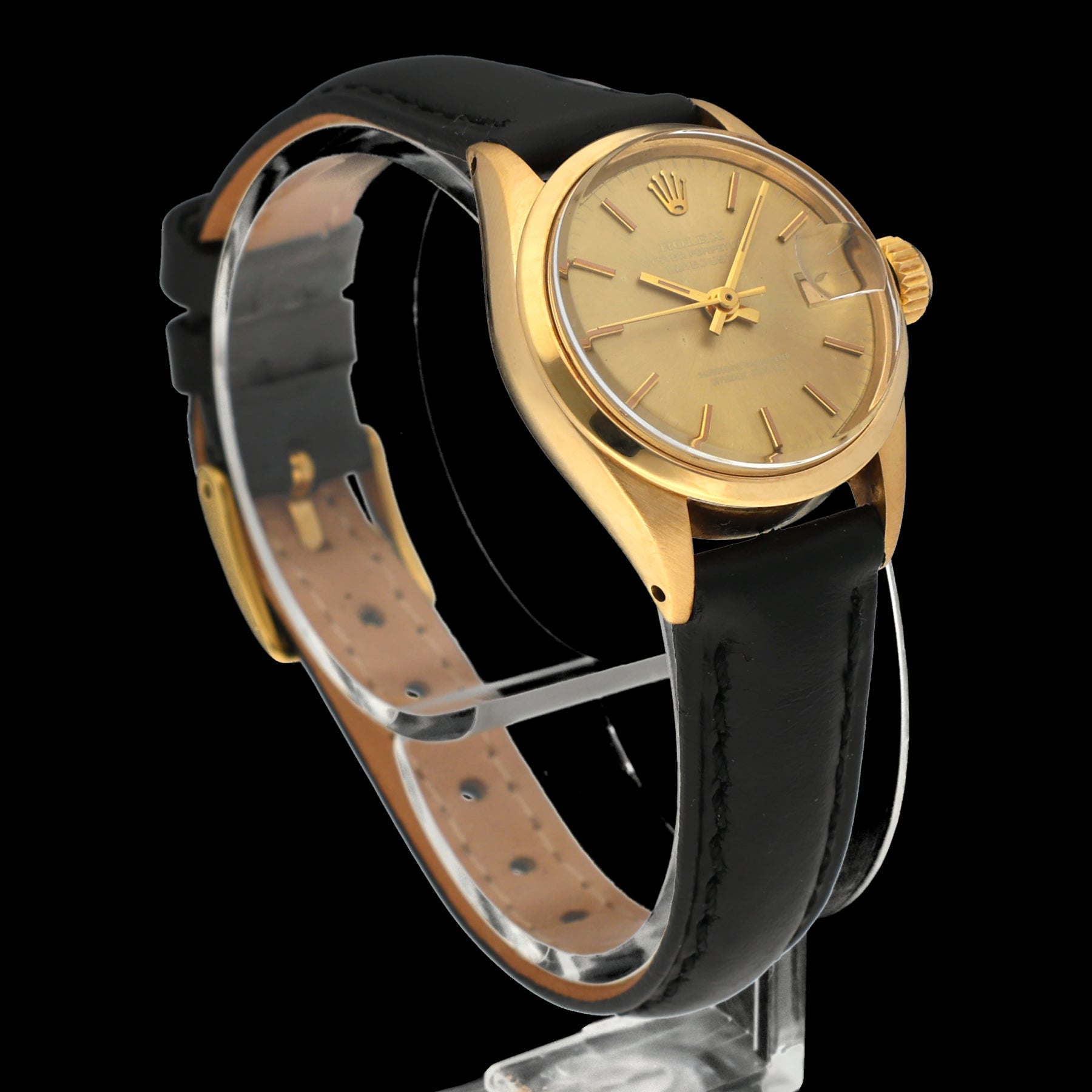 Rolex Oyster Perpetual Lady Date 6516 - 1971 - Rolex horloge - Rolex kopen - Rolex dames horloge - Trophies Watches