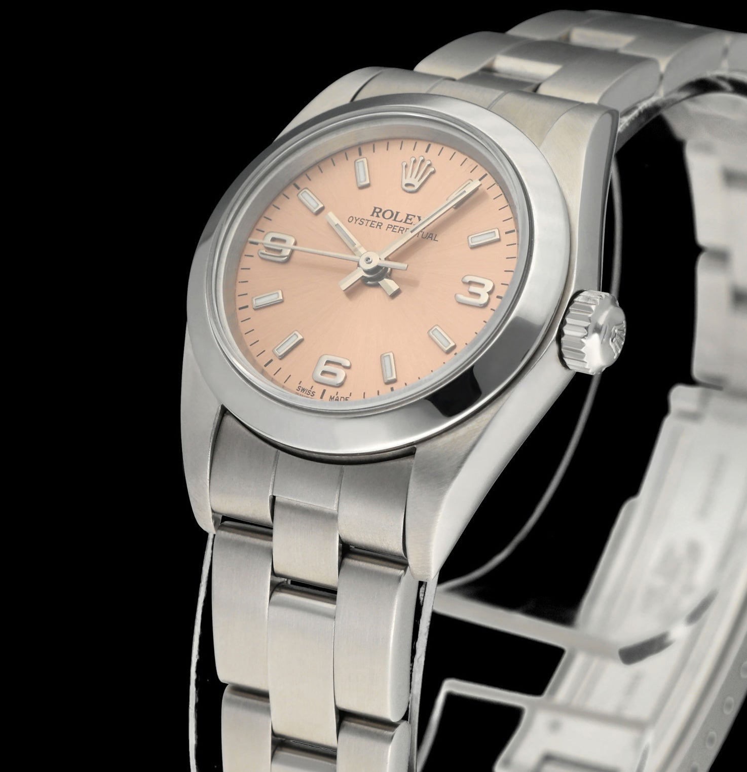 Rolex Oyster Perpetual 76080 - 2004 - Rolex horloge - Rolex kopen - Rolex dames horloge - Trophies Watches