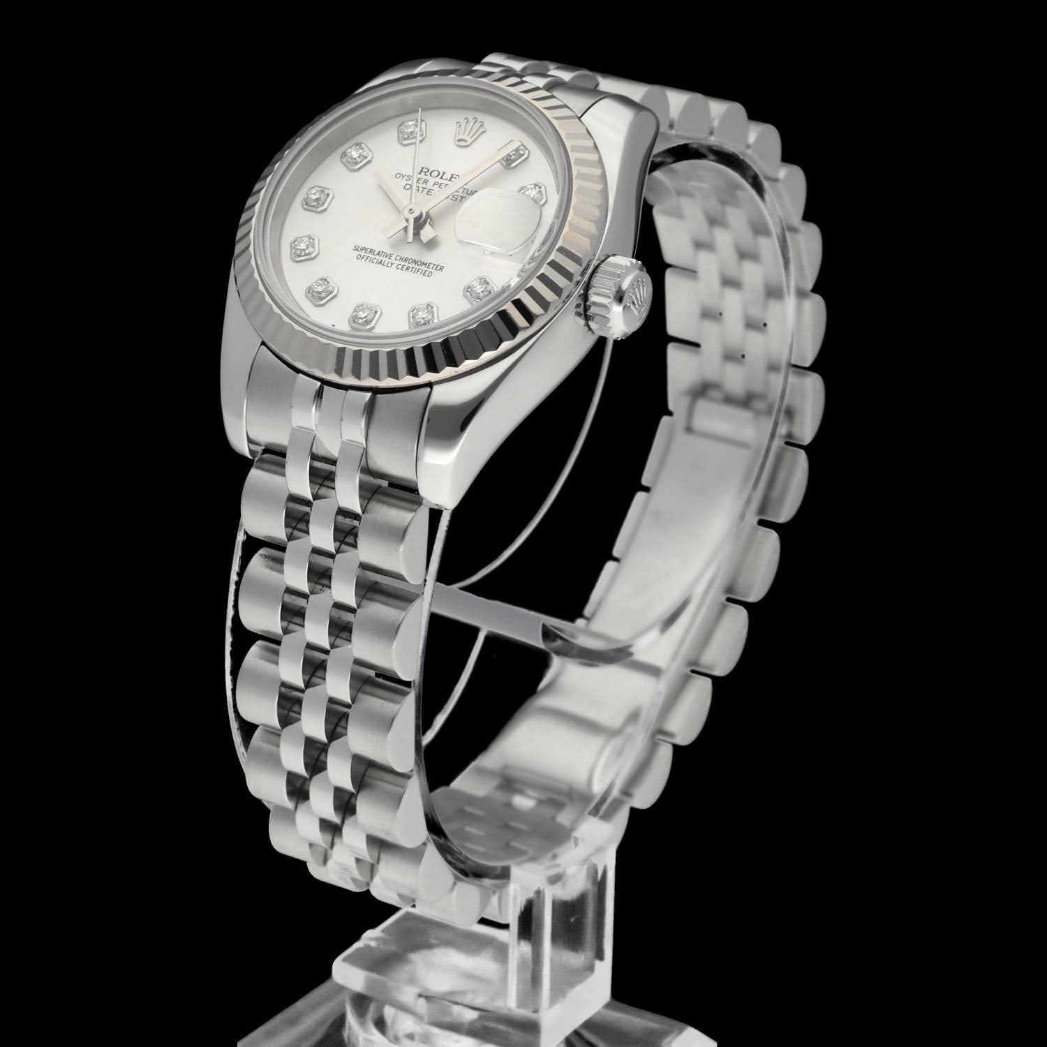 Rolex Oyster Perpetual Lady Datejust 179174G - 2006 - Rolex horloge - Rolex kopen - Rolex dames horloge - Trophies Watches