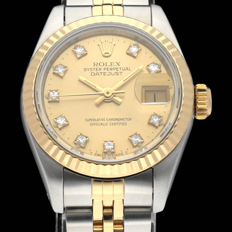 Rolex Lady-Datejust 69173G - 1989 - Rolex horloge - Rolex kopen - Rolex dames horloge - Trophies Watches