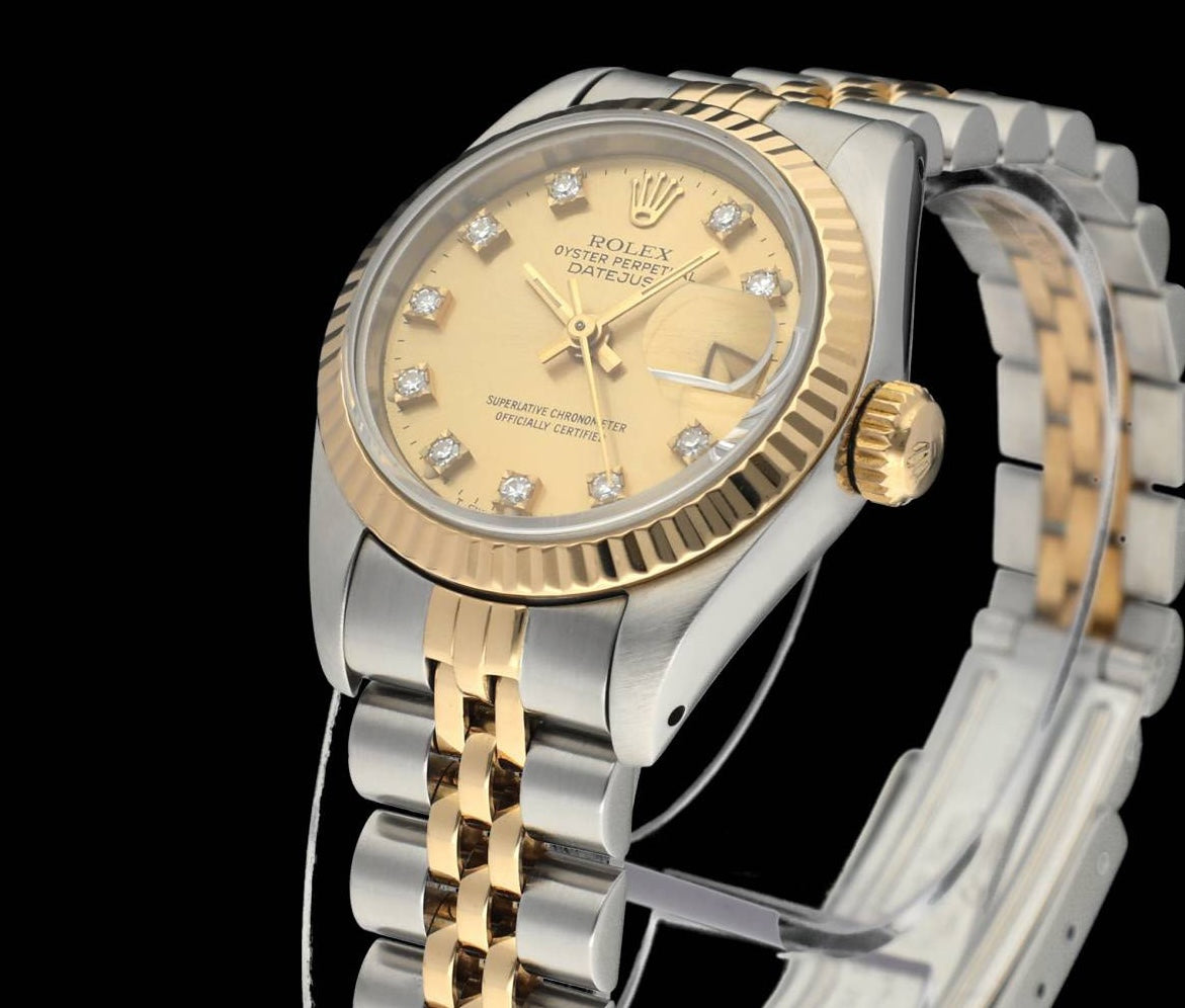 Rolex Lady-Datejust 69173G - 1989 - Rolex horloge - Rolex kopen - Rolex dames horloge - Trophies Watches