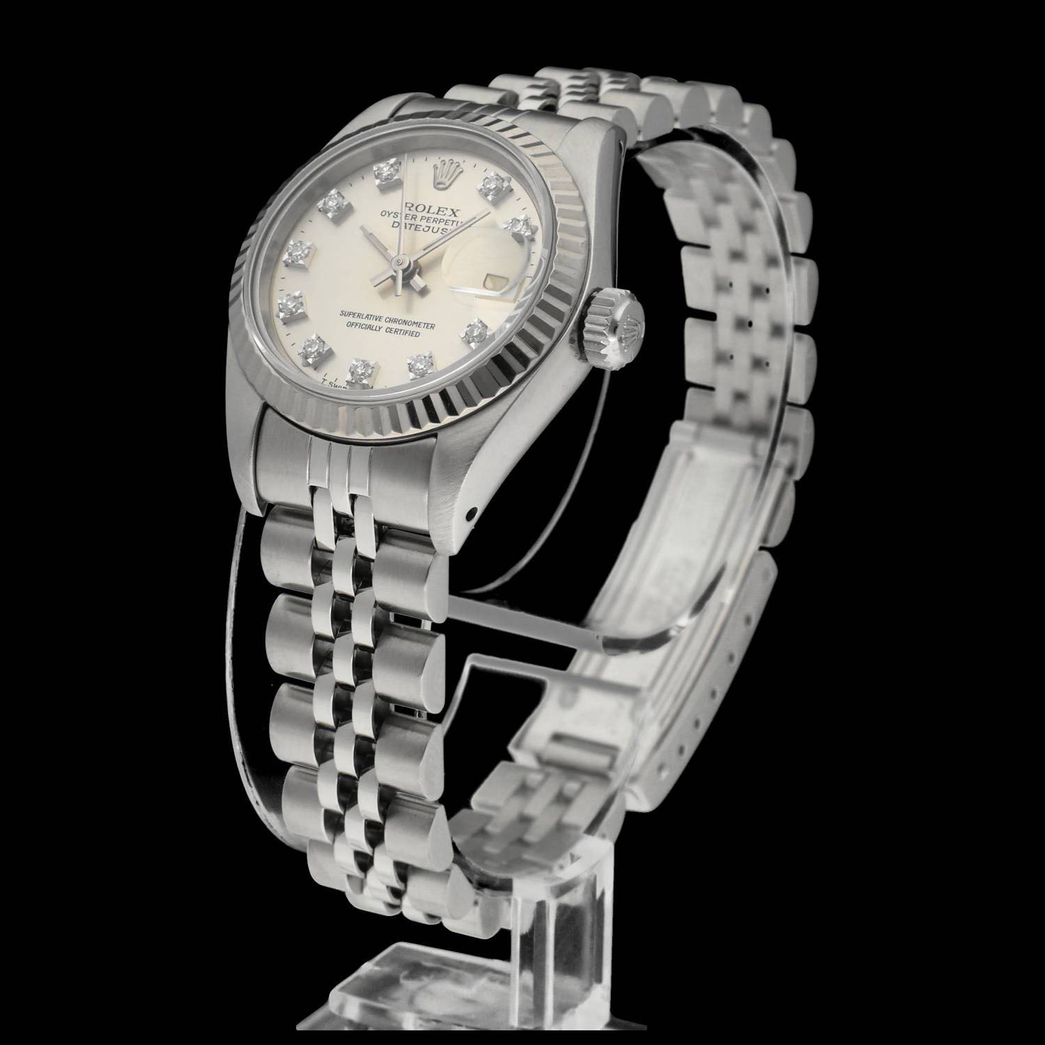 Rolex Oyster Perpetual Lady Datejust 69174G - 1992 - Rolex horloge - Rolex kopen - Rolex dames horloge - Trophies Watches